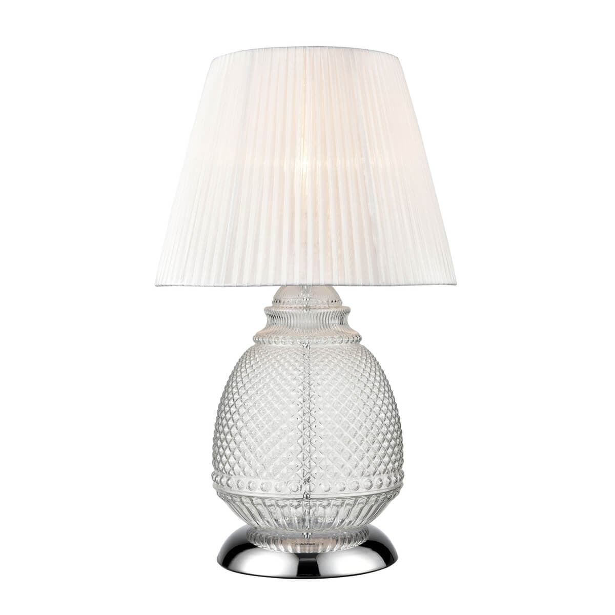 Vele Luce Fiona Лампа настольная Modern D400*H700 хром | chrome металл | metal VL5623N11
