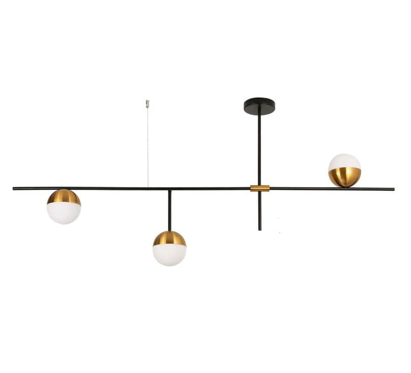 Kink Light 07636-3,20 Люстра Навия черный/бронза w140*20 h65 G9 3*5W (Led)