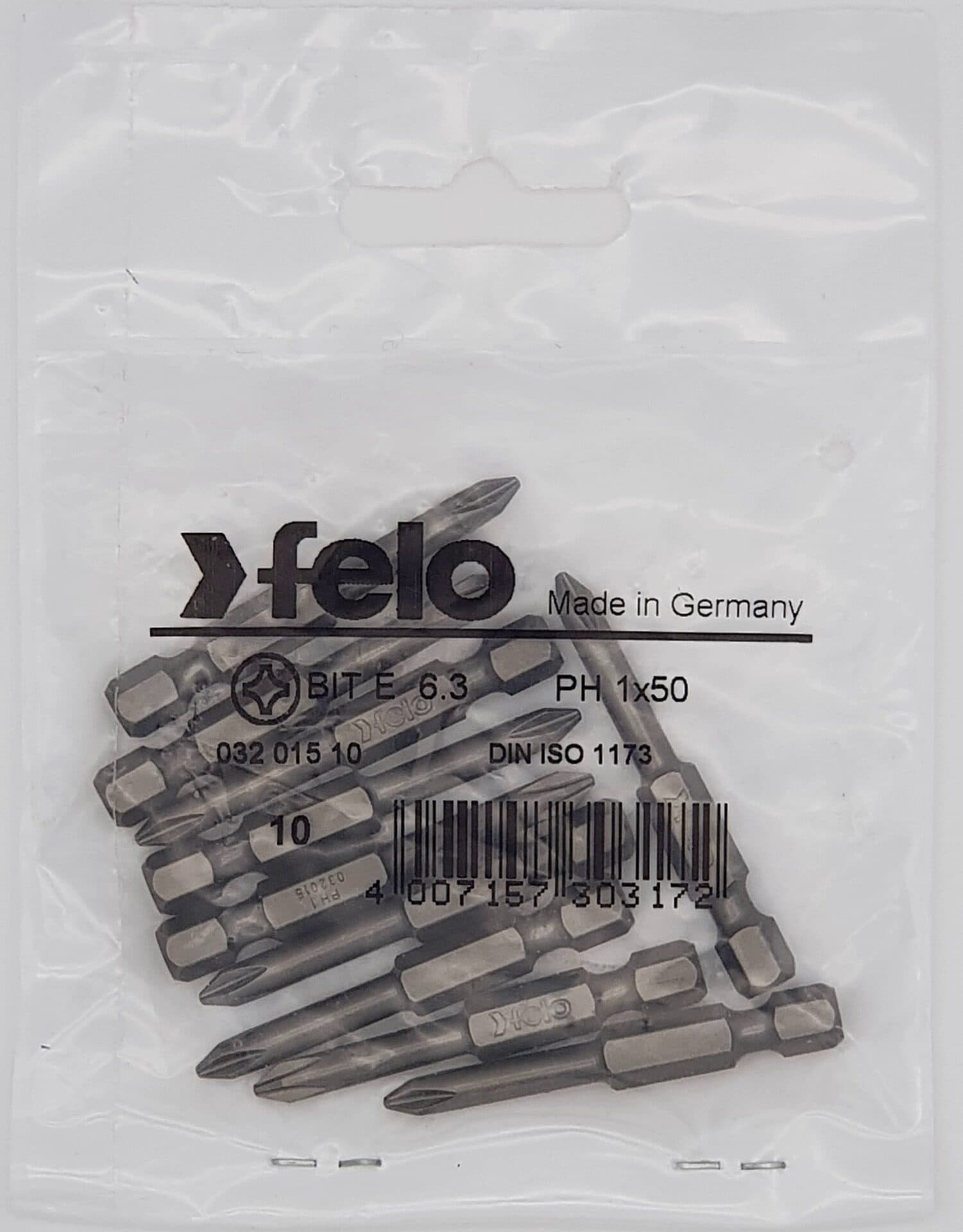 Felo Бита крестовая серия Industrial PH 1X50, 10 шт 03201510 — миниатюра 2