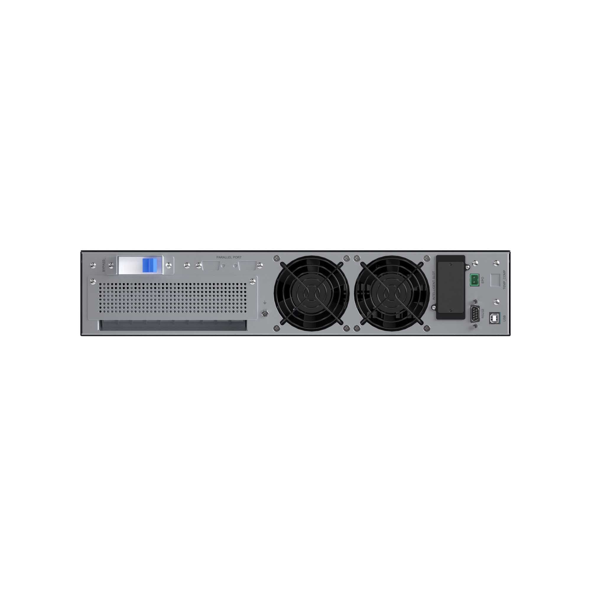 DKC Онлайн ИБП ДКС серии Trio TM, 6 кВА/6 кВт, 1/1, EPO, USB, RS-232, клеммная колодка, з/у 5А, без АКБ — миниатюра 4