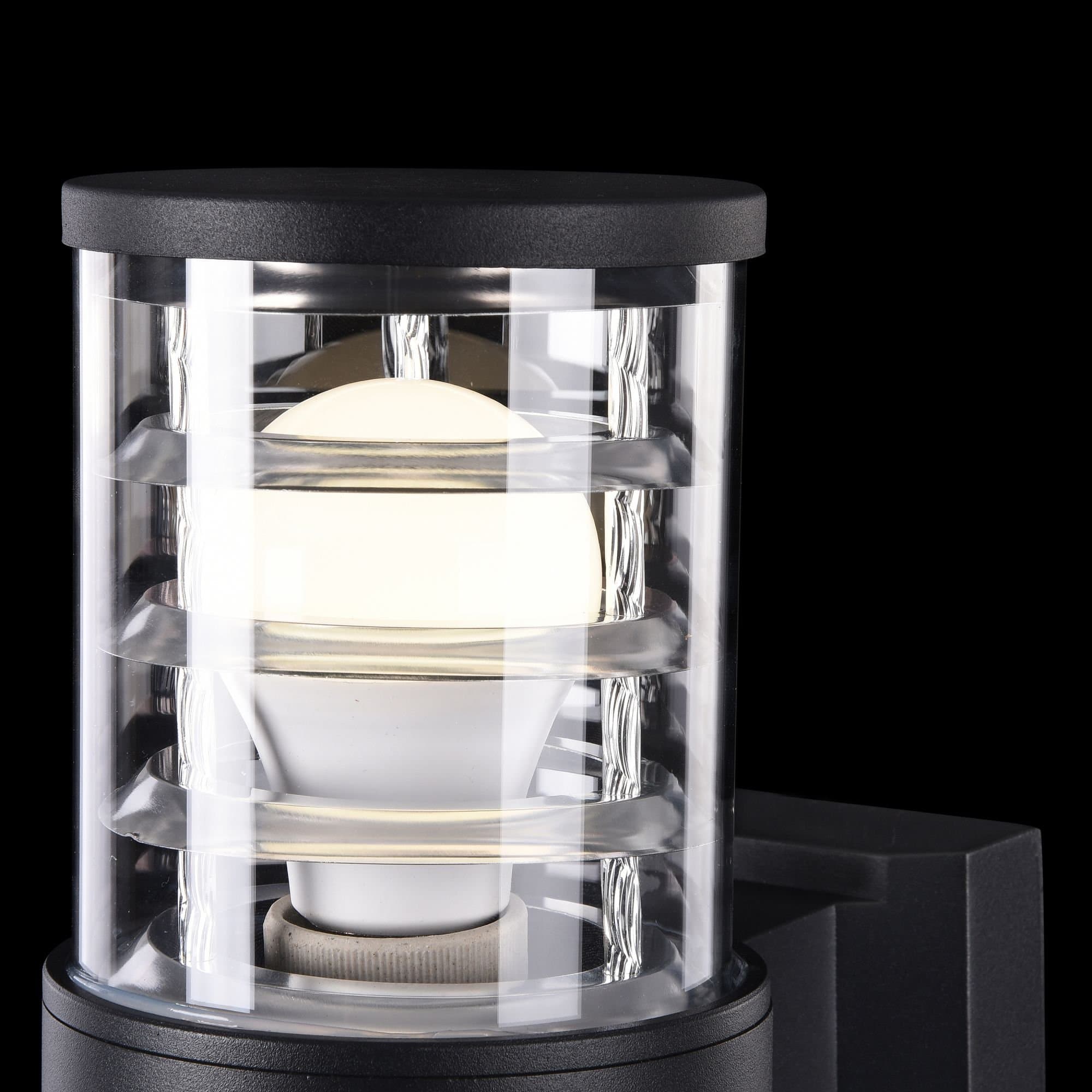 Maytoni Outdoor Bronx Черный Бра 2xE27 60W O576WL-02B — миниатюра 9