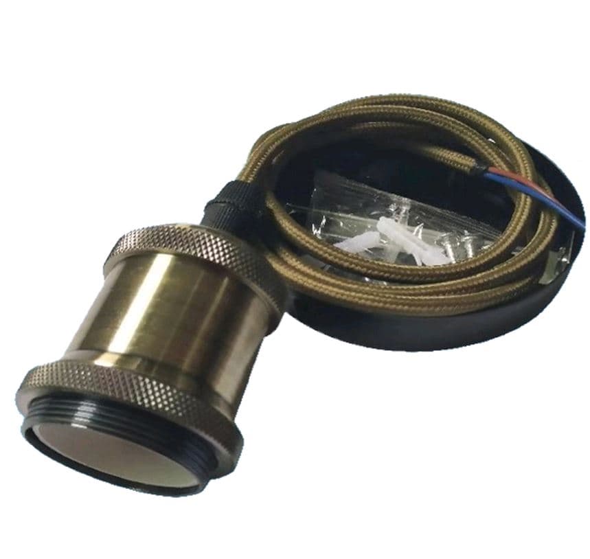 Kink Light 098120 Подвес бронзовый E27 h200