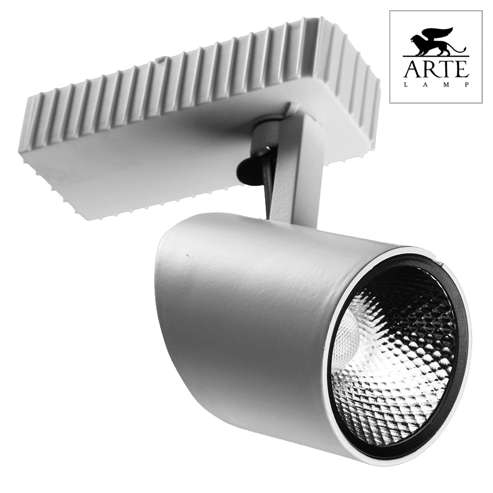 Arte Lamp Track Lights Белый Светильник трековый 1x7W 1xLED 1x600lm A3607PL-1WH — миниатюра 3
