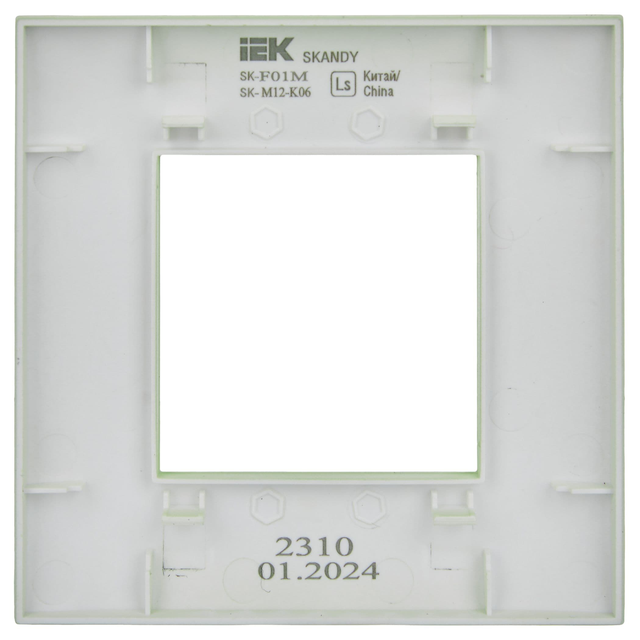IEK SKANDY Мятный Рамка 1-ая SK-F01M — миниатюра 3