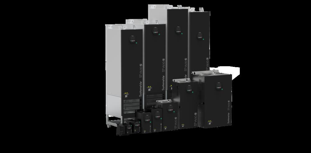 Systeme Electric Преобразователь частоты STV630 5,5 кВт 400В ЭМС С3 + LED панель оператора — миниатюра 2