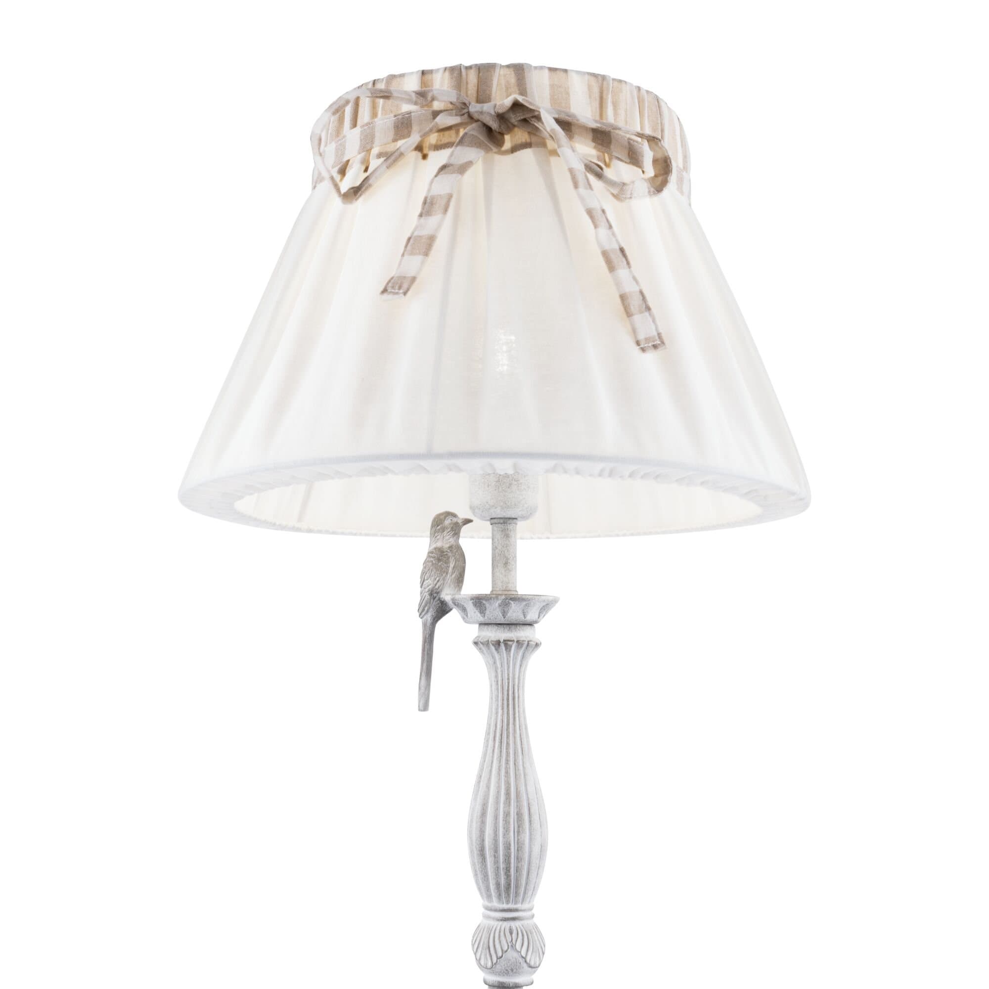 Maytoni Elegant Bird Белый Антик Торшер 1xE27 40W ARM013-22-W — миниатюра 7