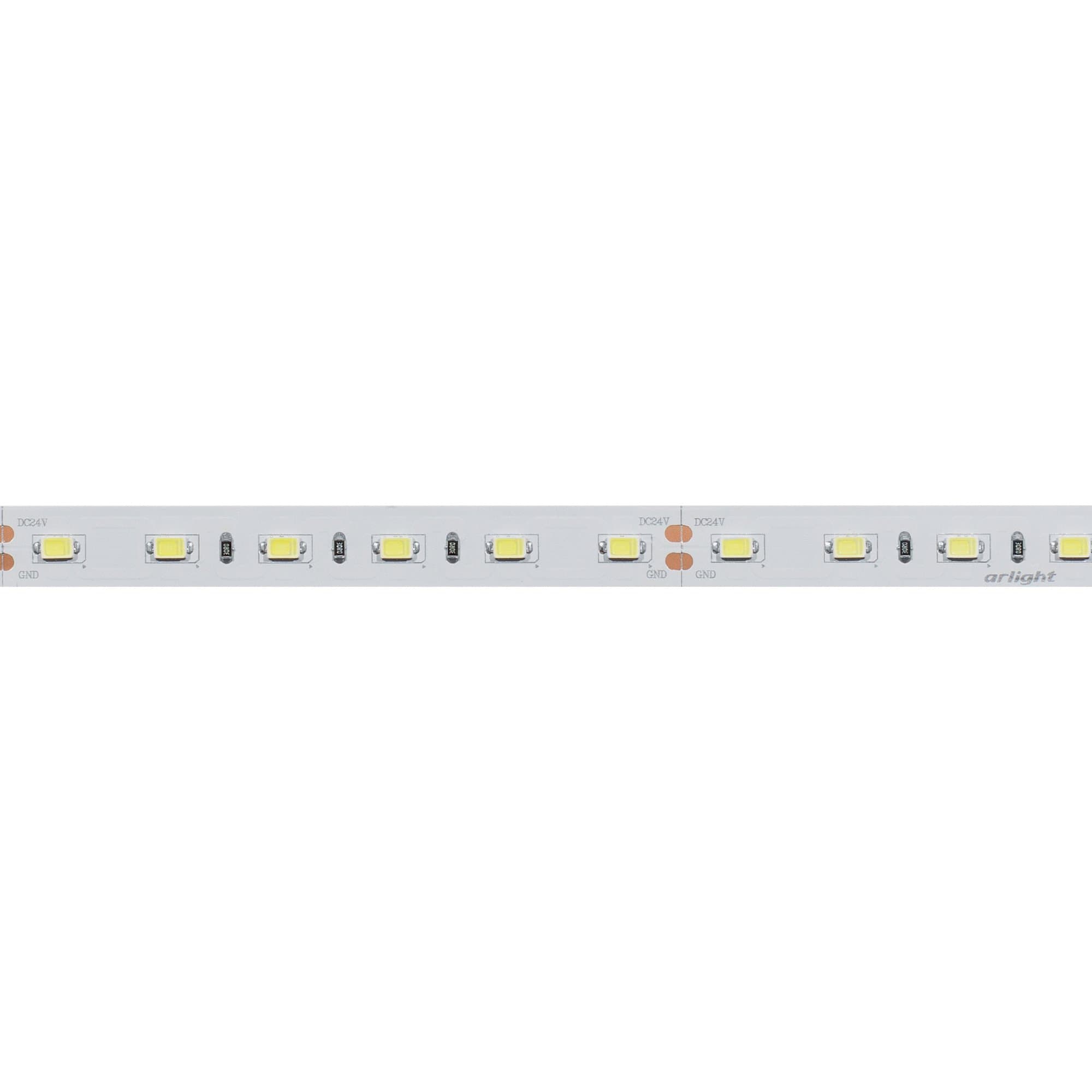 Arlight Светодиодная лента ULTRA-5000 24V Warm2400 2xH (5630, 300 LED, LUX) (27 Вт/м, IP20) 018098 — миниатюра 2