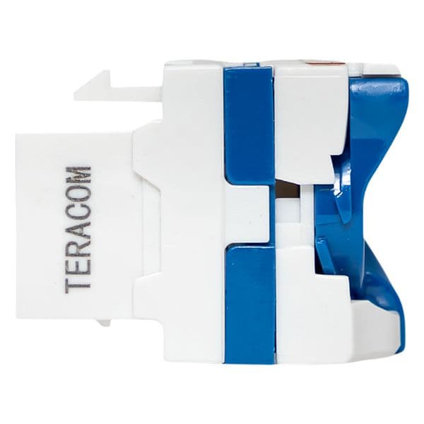 EKF Модуль Keystone TERACOM CS Cat.6 неэкранированный 110 IDC 180 градусов самозажимной (Toolless) синий — миниатюра 12