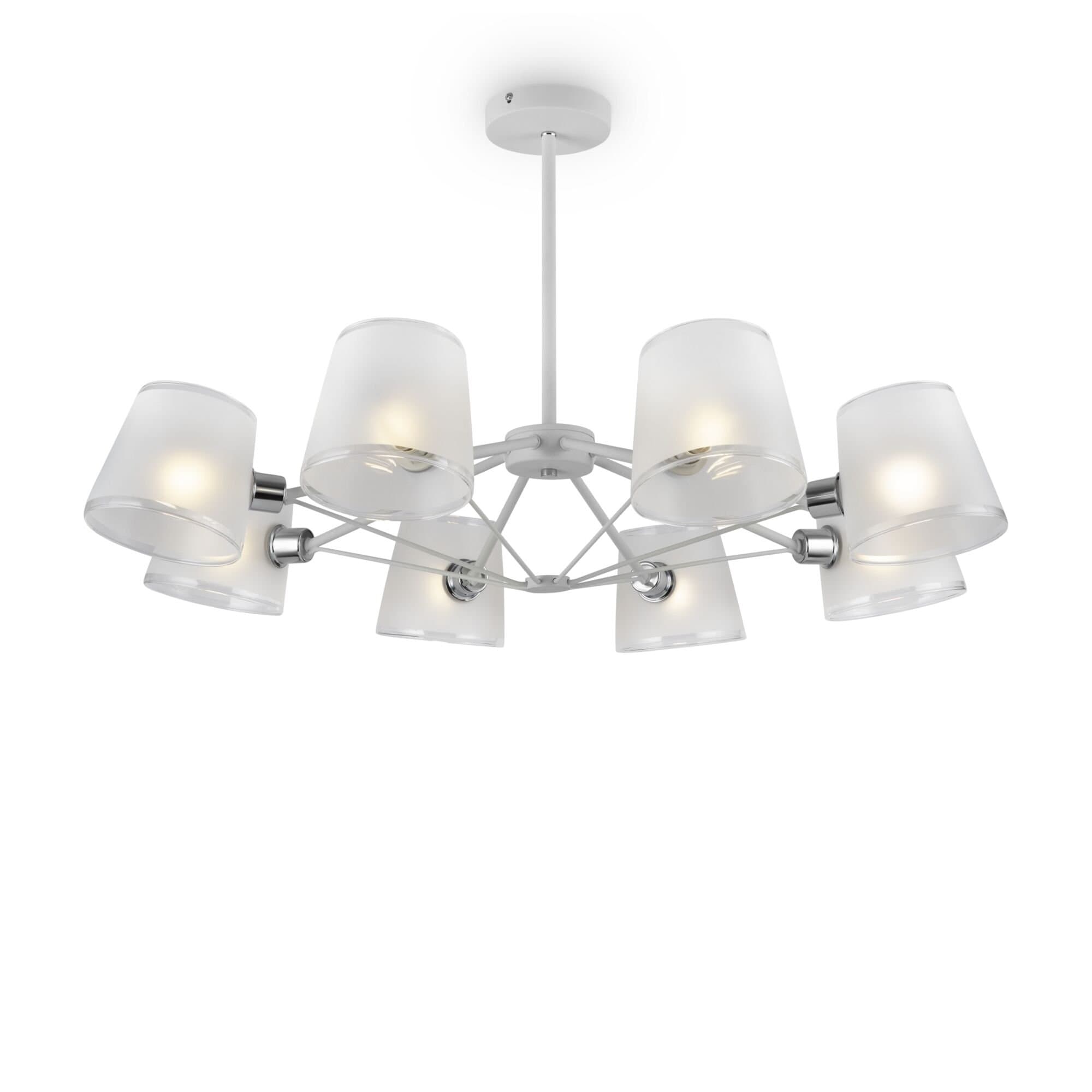 Freya Modern Хром Люстра FR5108PL-08CH — миниатюра 2