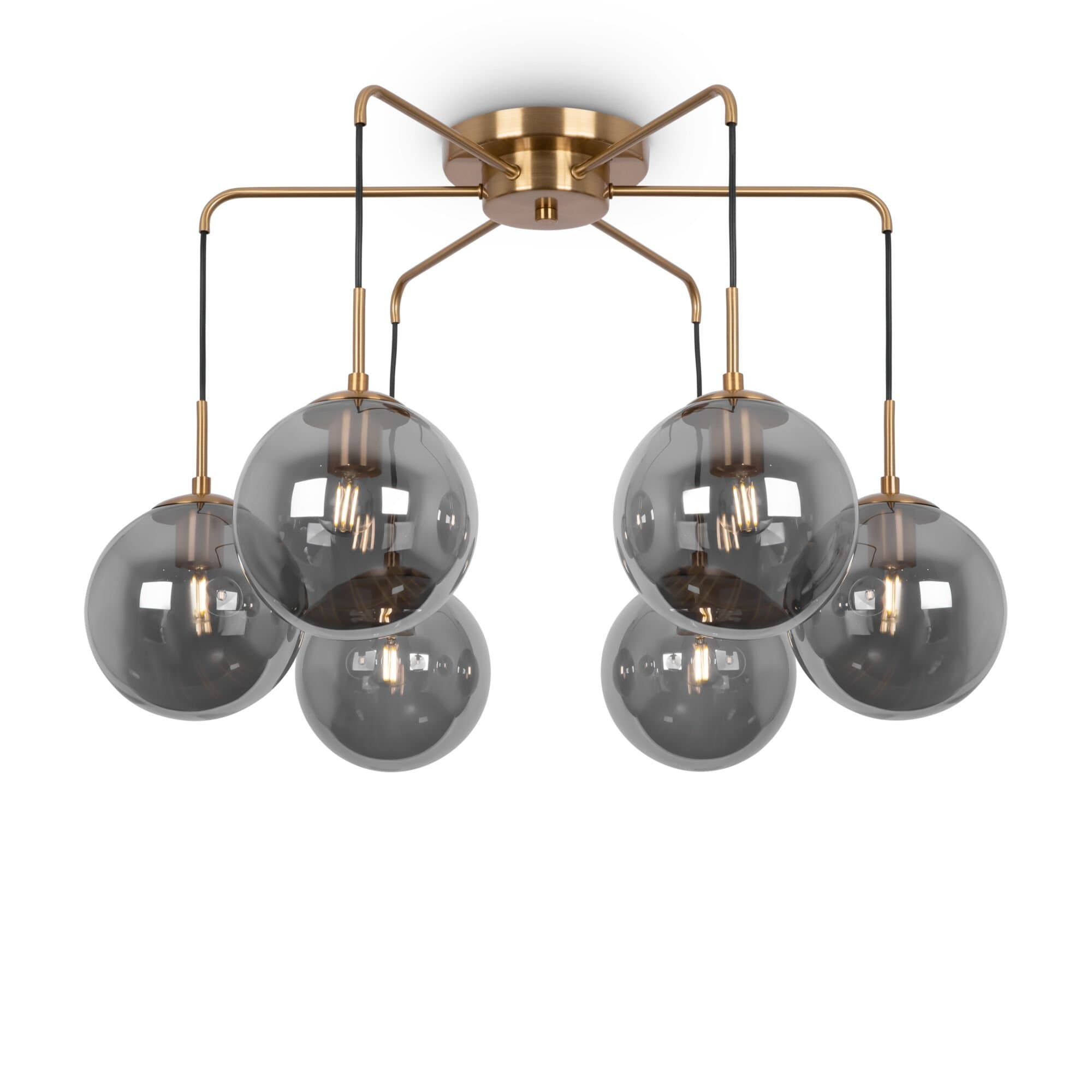 Freya Modern Золото Светильник подвесной FR5140PL-06G — миниатюра 2