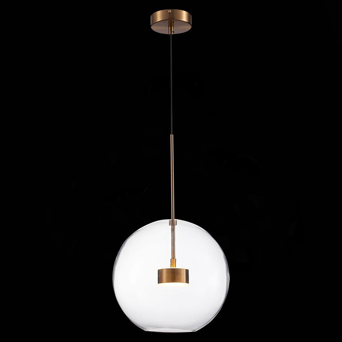 ST LUCE SL1133.223.01 Светильник подвесной ST-Luce Латунь/Прозрачный LED 1*14W — миниатюра 3