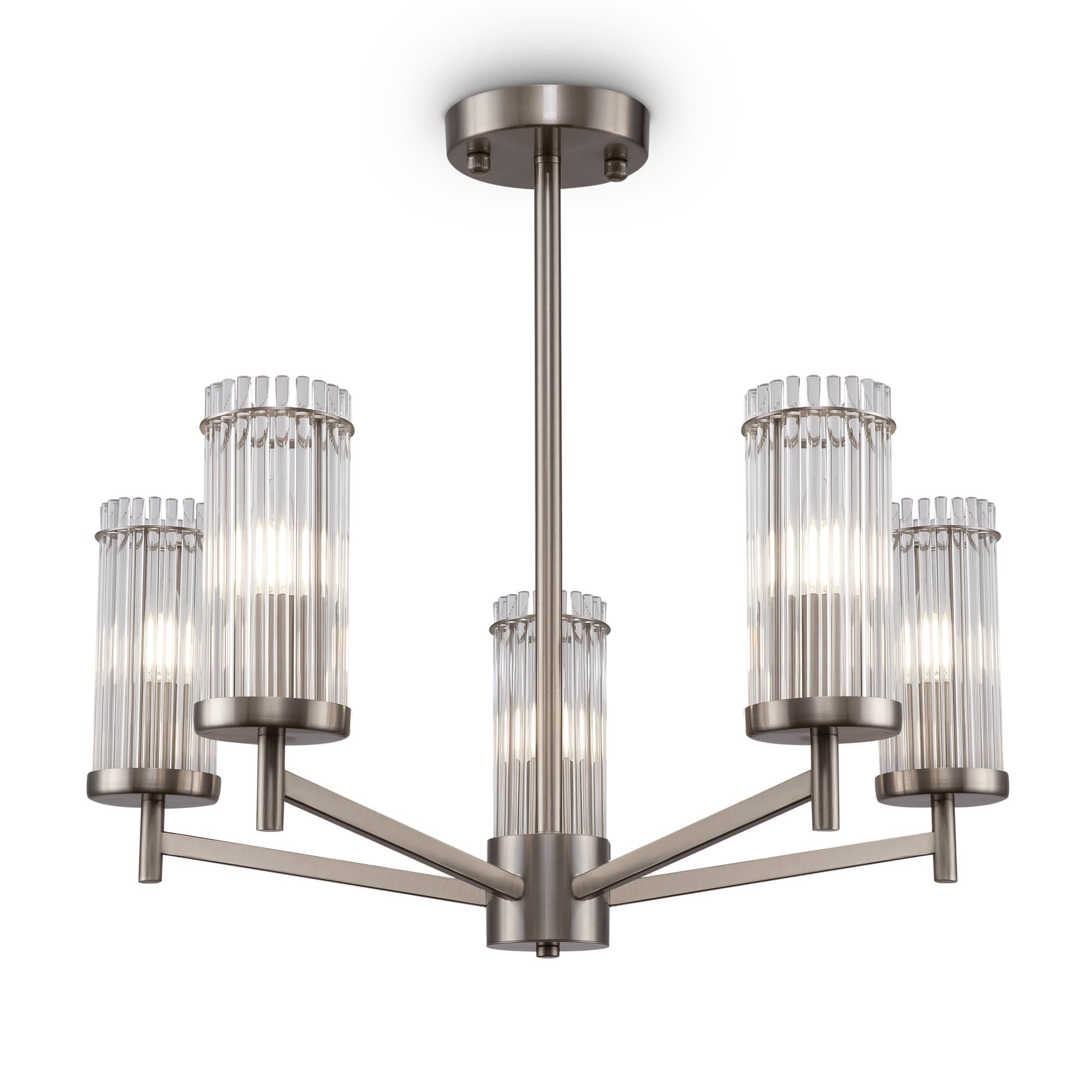 Freya Modern Никель Люстра FR5036PL-05N — миниатюра 2