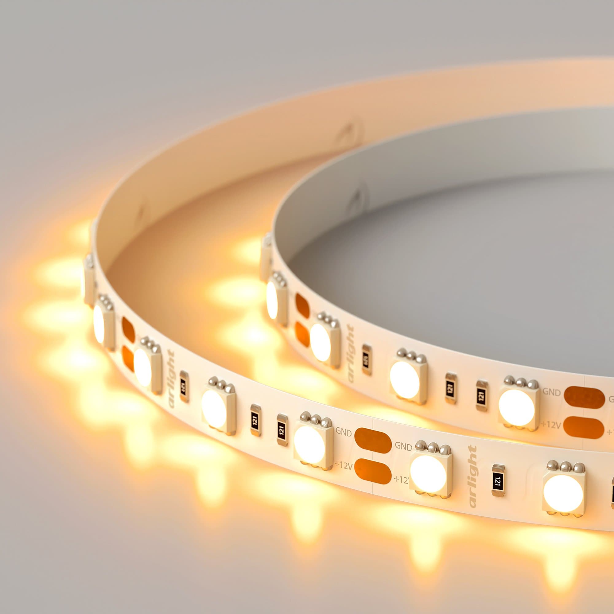 Arlight Лента RT-B60-10mm 12V Orange (14.4 W/m, IP20, 5060, 5m) (Открытый) 015972(2) — миниатюра 4
