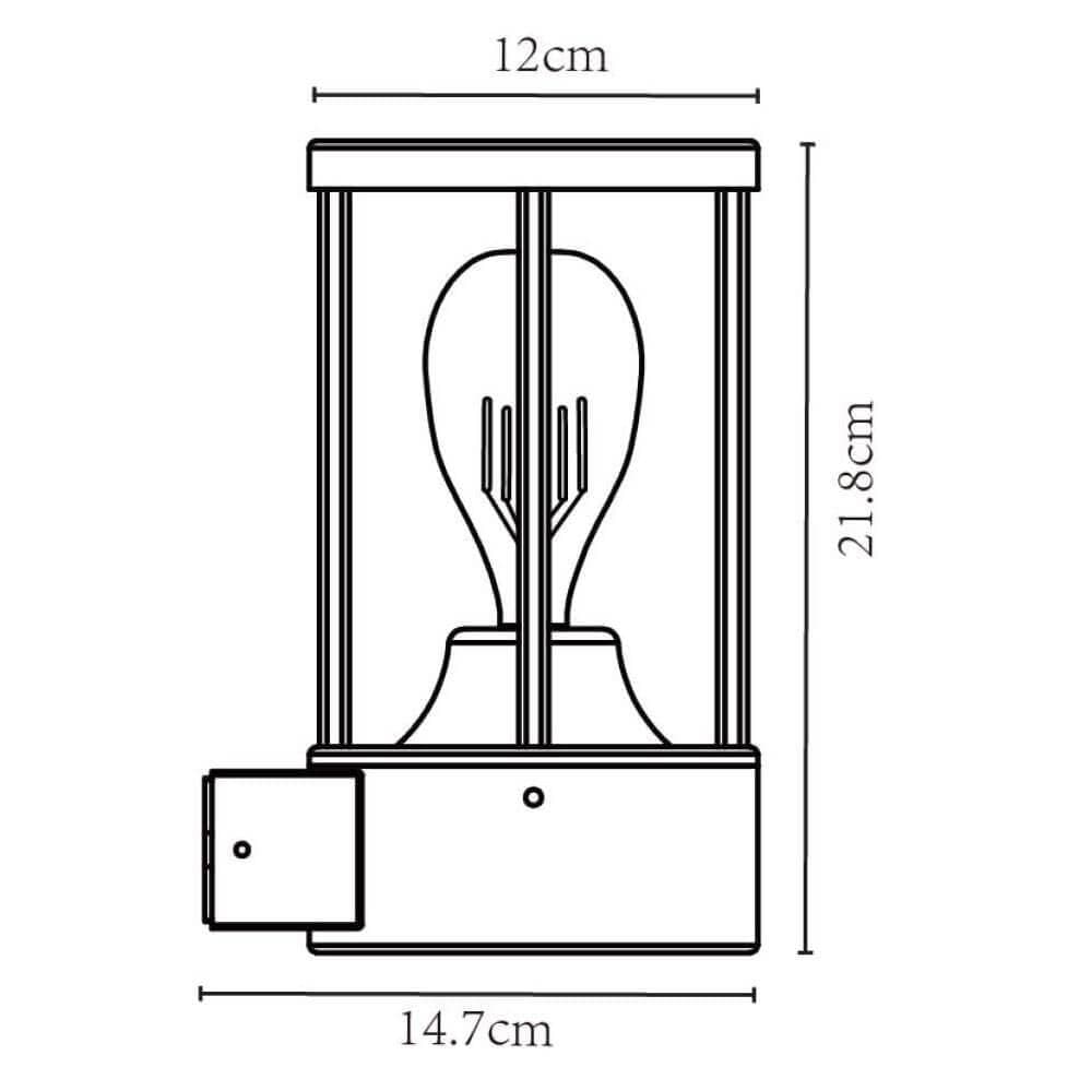 Lucide LORI Антрацит Бра 14893/01/30 — миниатюра 3