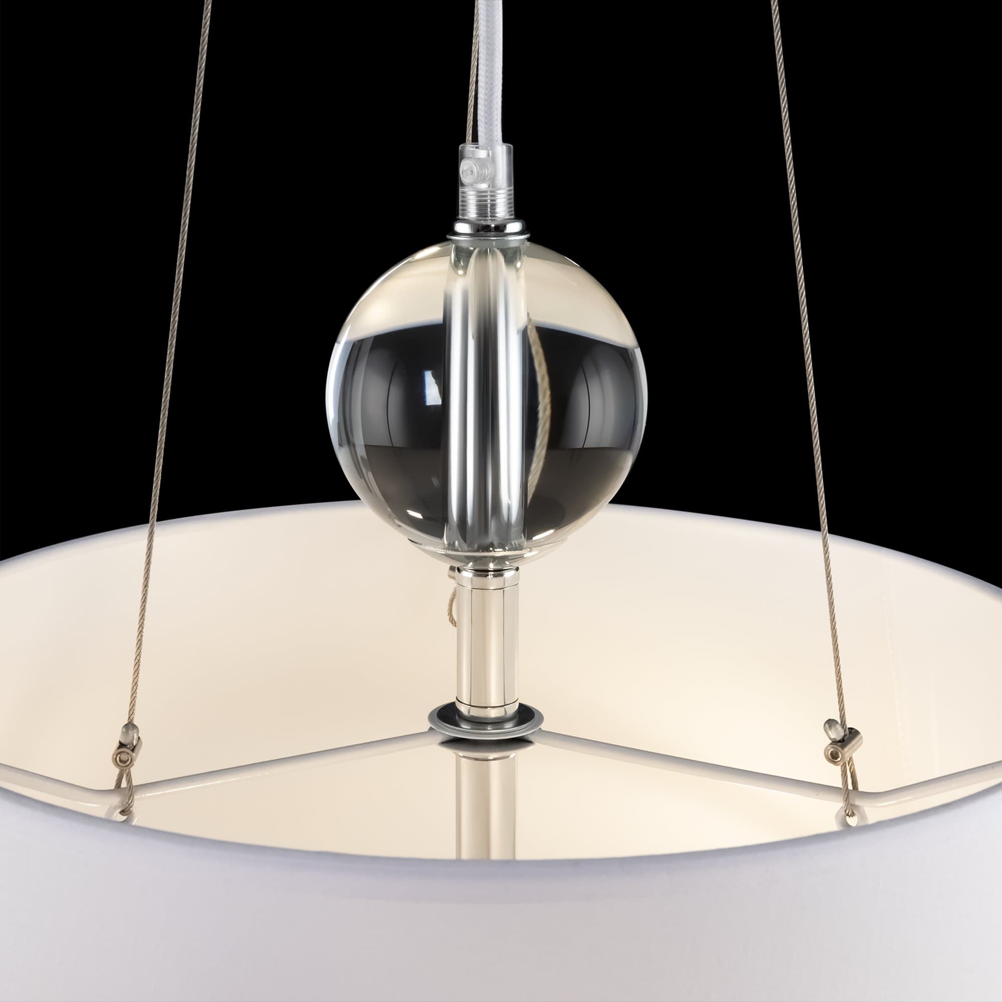 Maytoni Modern Bergamo Хром Подвес 3xE27 60W MOD613PL-03W — миниатюра 8