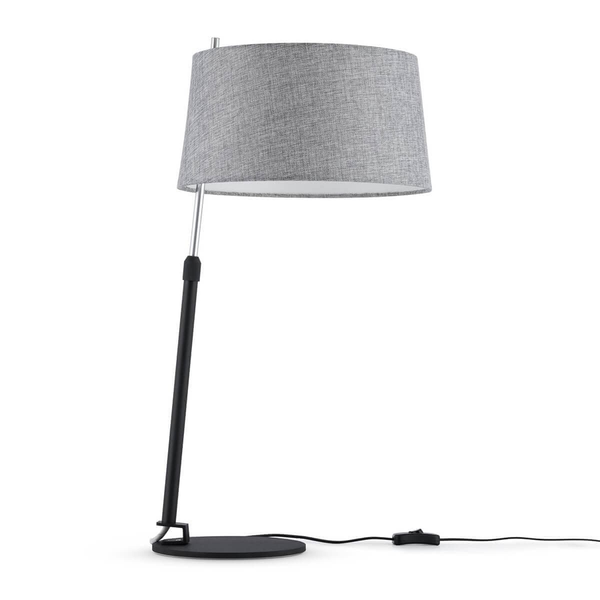 Maytoni Modern Bergamo Черный и Хром Настольная лампа 1xE27 60W MOD613TL-01B — миниатюра 1