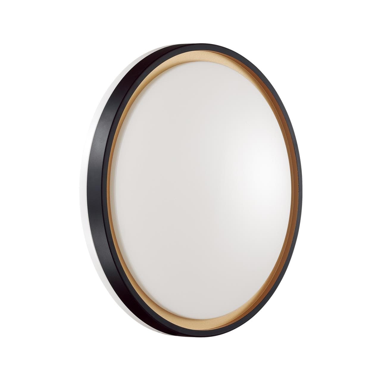 Sonex 3045/DL SN 029 Светильник пластик/черно-золотой LED 48Вт 3000-6000К D415 IP43 пульт ДУ KLAPA