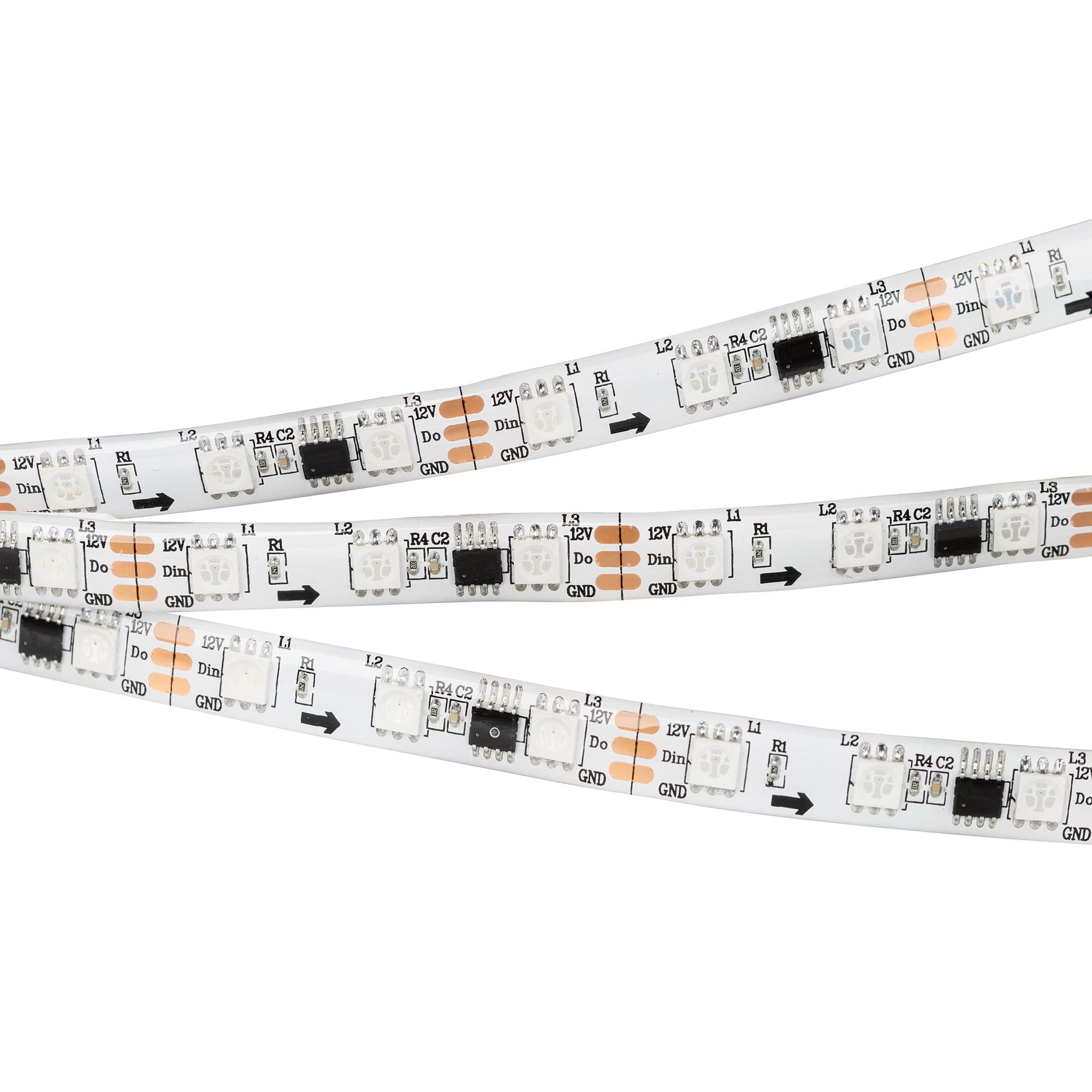 Arlight Лента герметичная SPI-SE-B60-10mm 12V RGB-PX3 (14.4 W/m, IP65, 5060, 5m) (Закрытый, IP65) 026366(2) — миниатюра 3