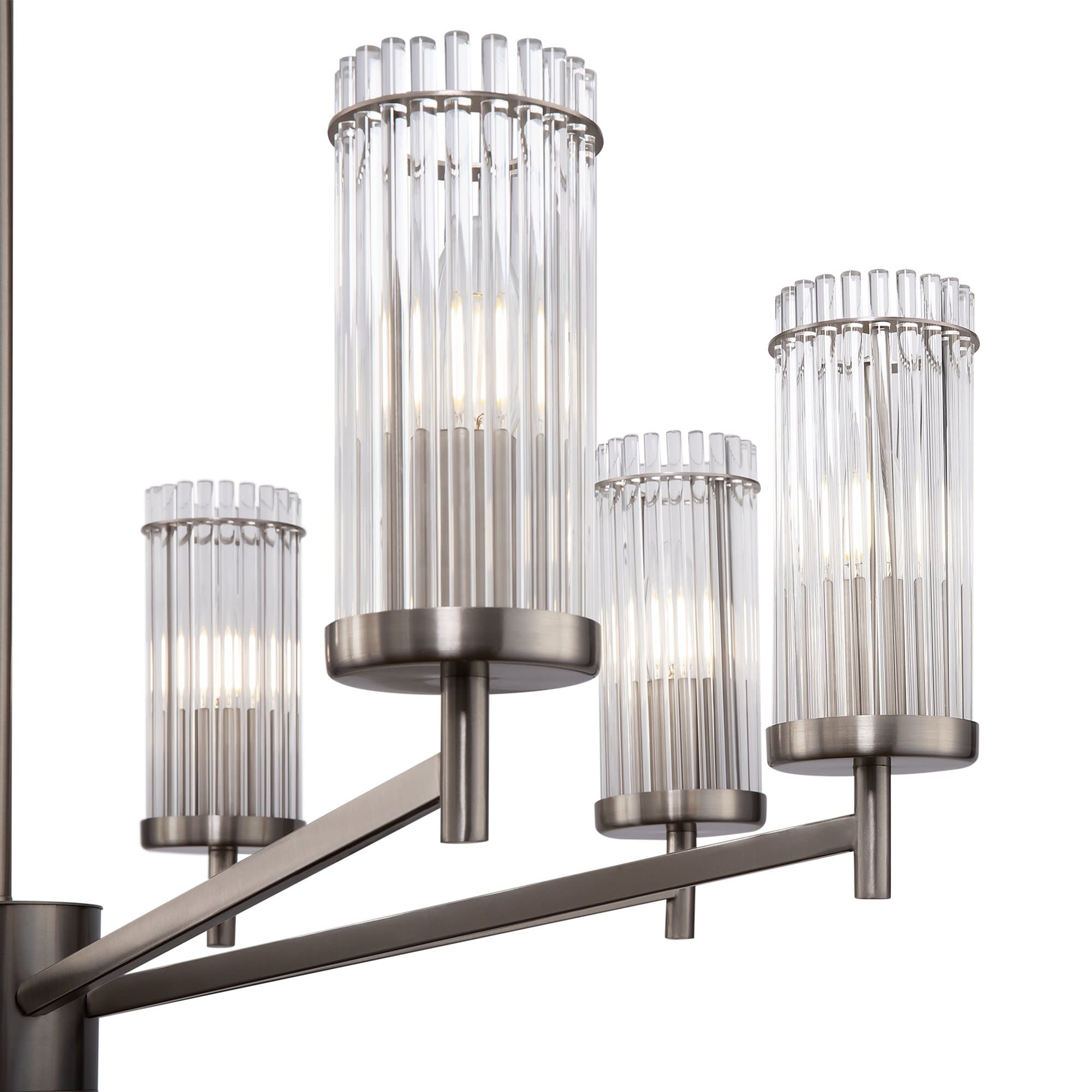 Freya Modern Никель Люстра FR5036PL-08N — миниатюра 4