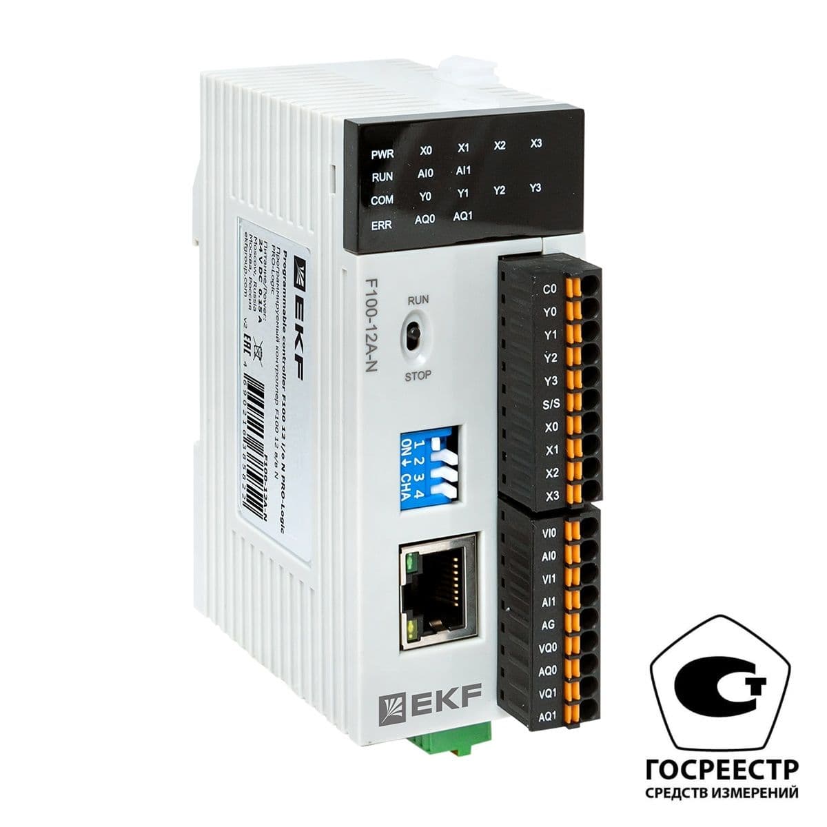 EKF Программируемый контроллер F100 12 в/в N PRO-Logic (с поверкой)