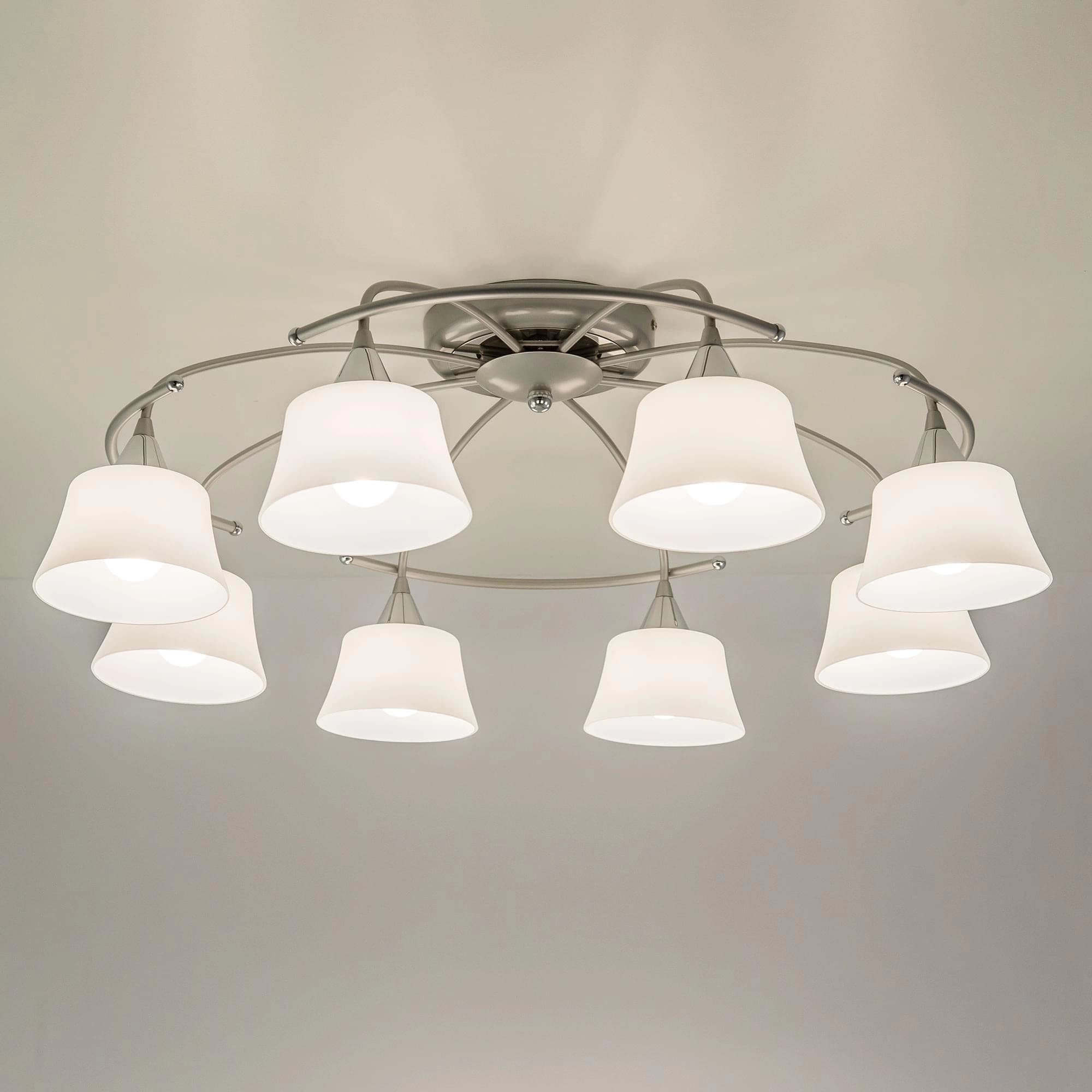 Citilux CL110181 Стелла Хром+Серебр.Металлик Светильник Люстра — миниатюра 2