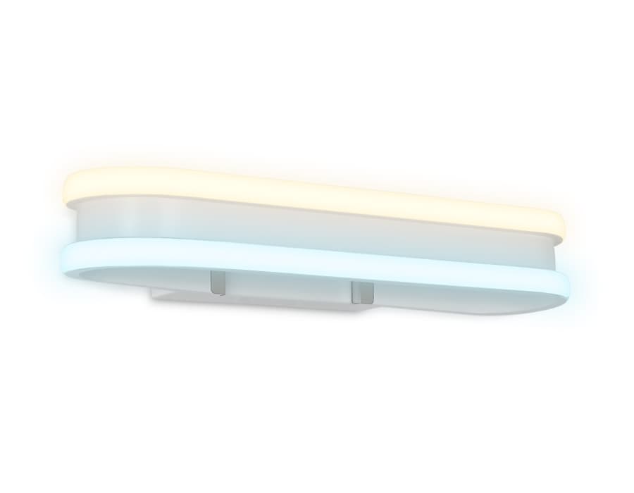 Ambrella Настенный светодиодный светильник FL161 WH белый LED 3000K/6400K 26W 400*60*130