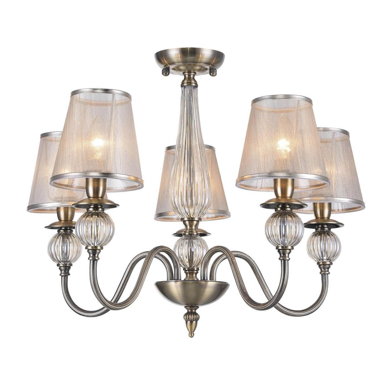 Freya Classic Inessa Бронза Антик Люстра E14 40W FR2685PL-05BZ — миниатюра 5