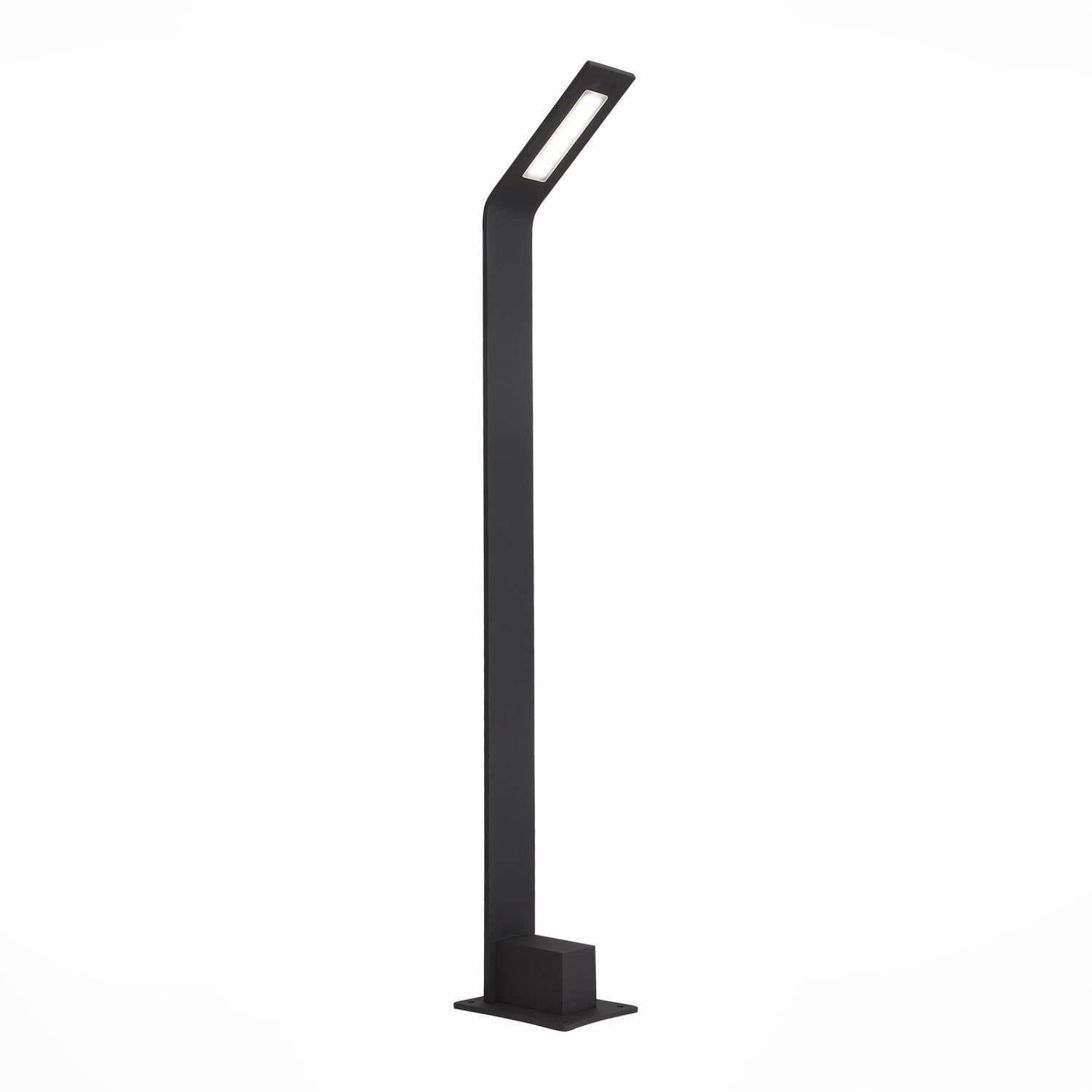 ST LUCE SL094.445.01 Светильник уличный наземный Черный/Черный LED 1*4W — миниатюра 1