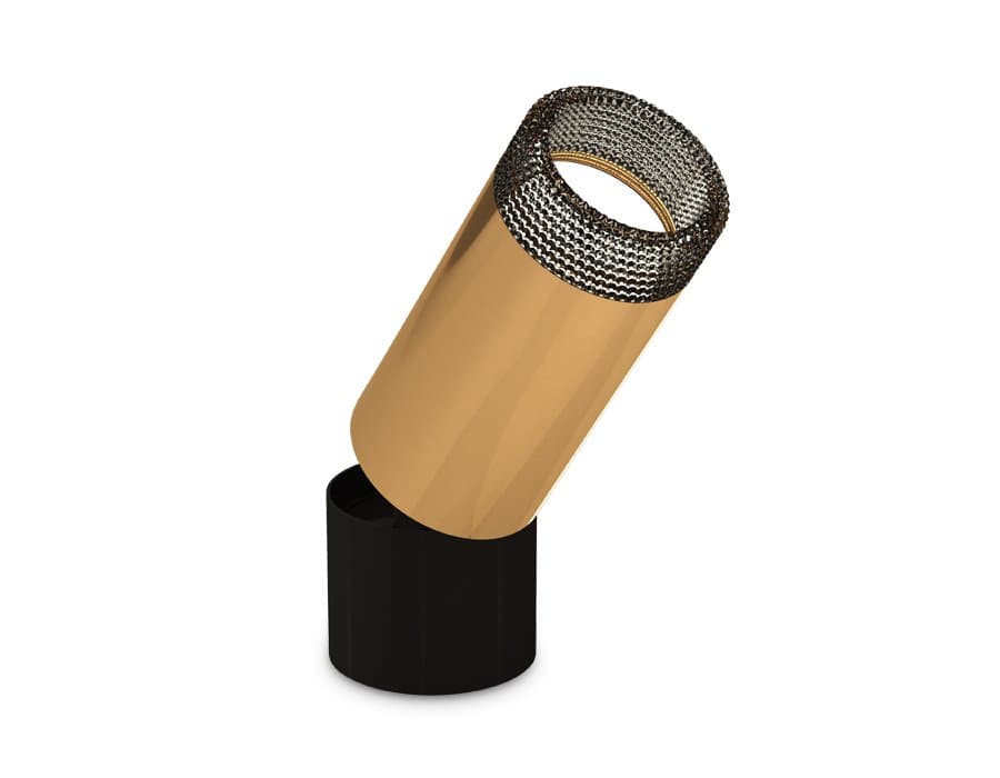 Ambrella Крепеж накладной поворотный A2220 WH песок D60*H50mm Out45mm (для корпуса D60mm) — миниатюра 5