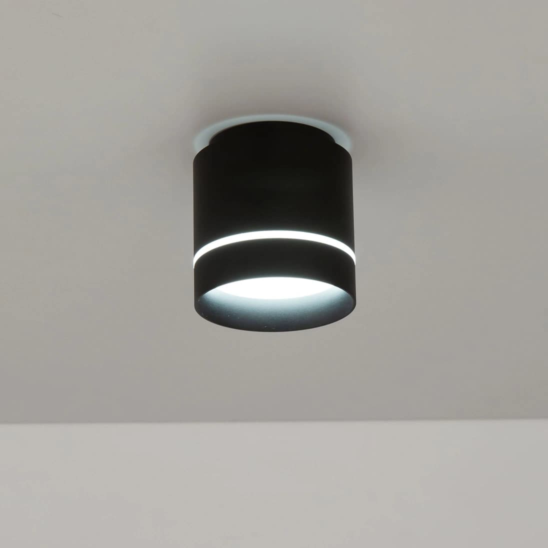 Citilux CL745021N Борн Черный Светильник потолочный 12W*4000K — миниатюра 3