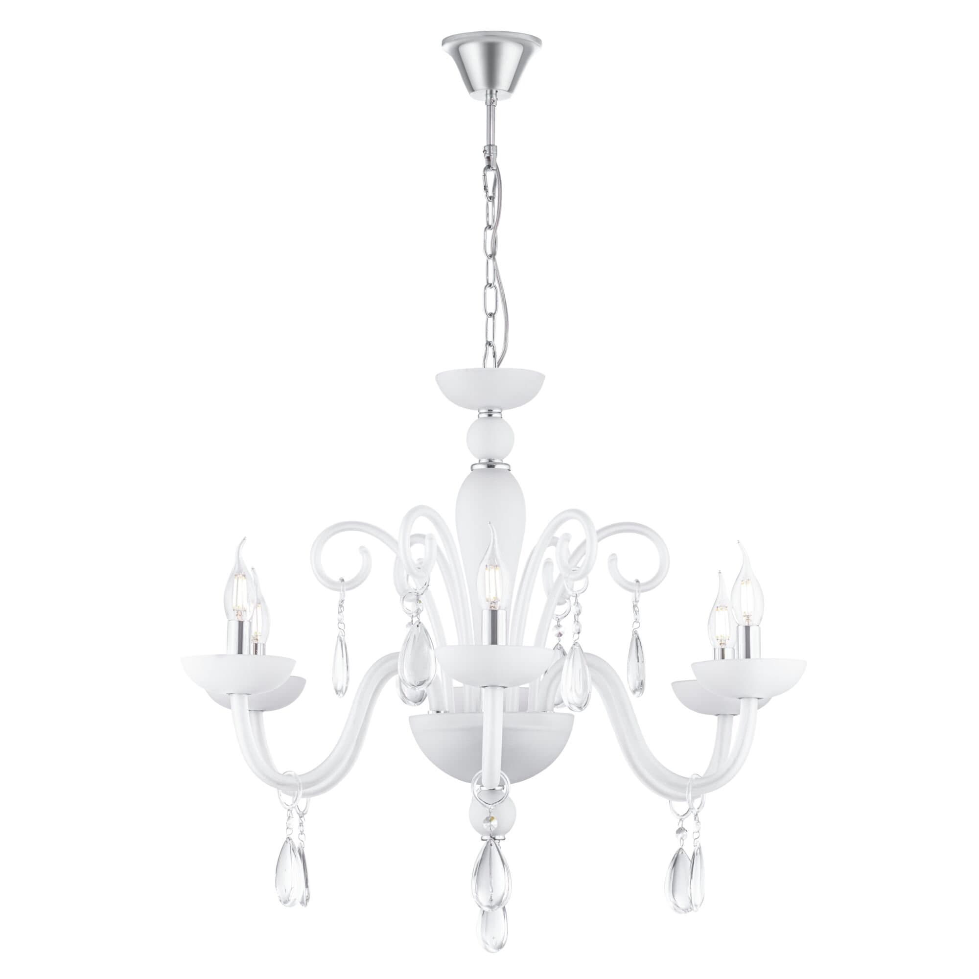 Maytoni Neoclassic Cecilia Матовый Белый Люстра E14 40W DIA011PL-06W — миниатюра 5