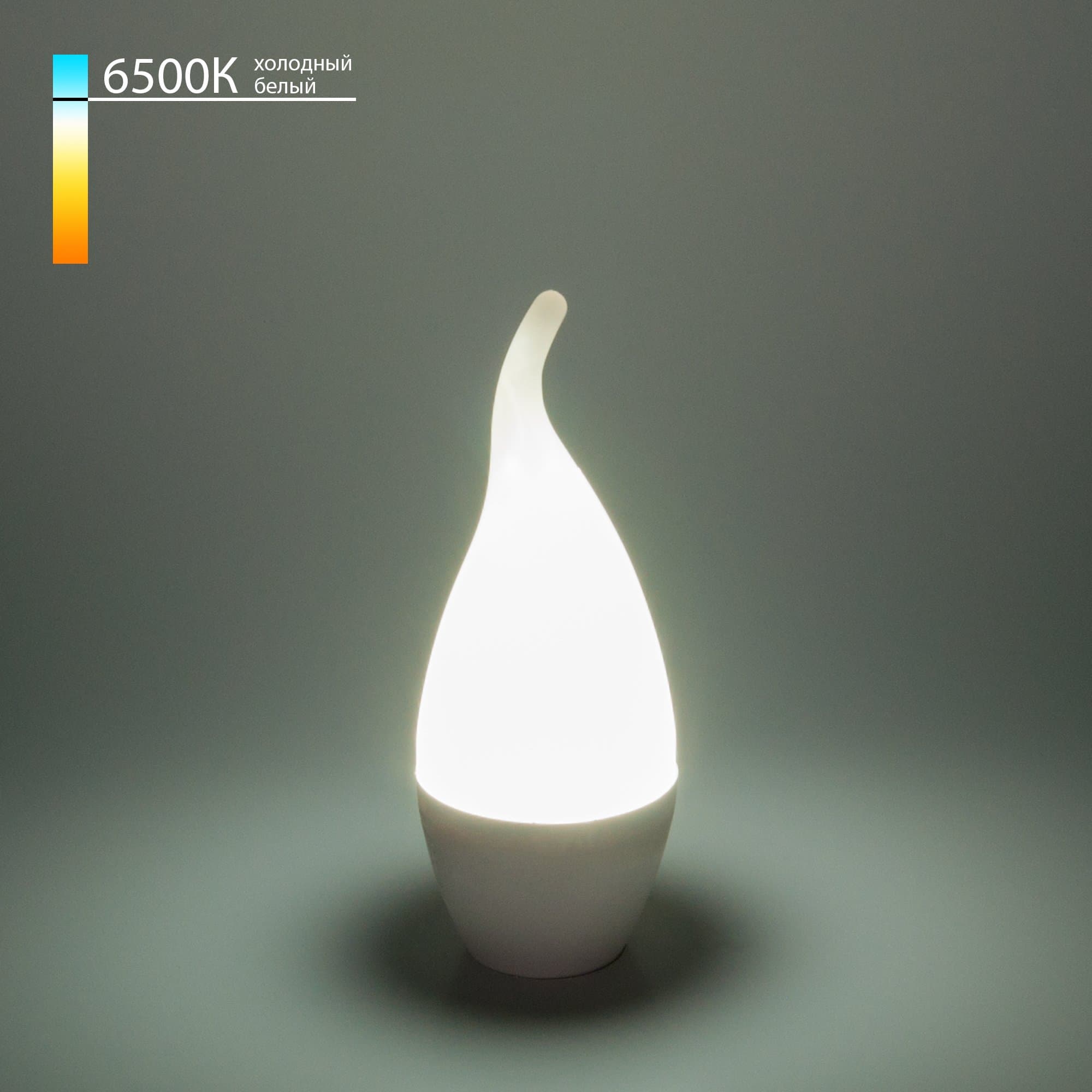 Elektrostandard BLE1420 / Светодиодная лампа Свеча на ветру BLE1420 СDW LED D 6W 6500K E14 a049159