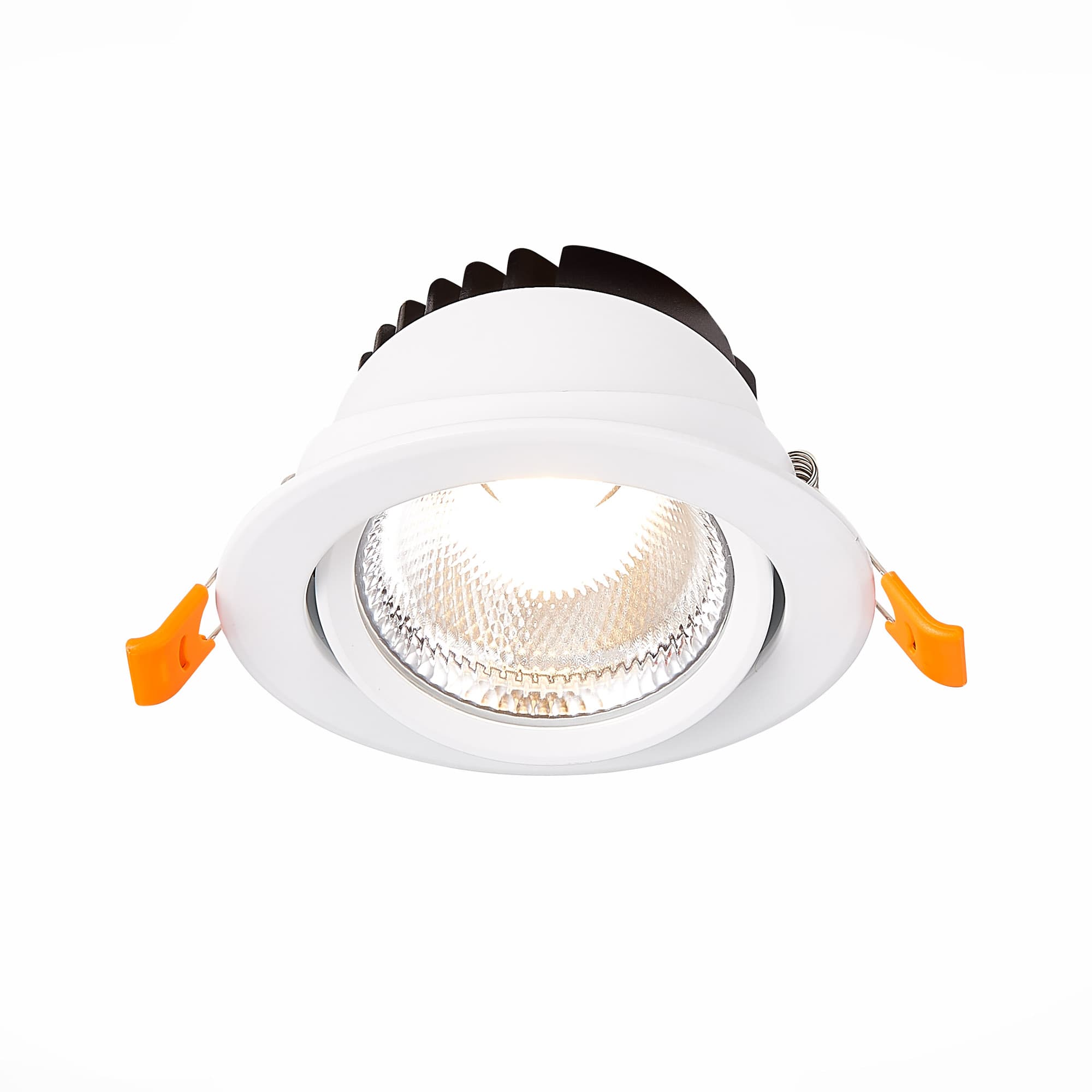 ST Luce ST211.548.10.36 Светильник встраиваемый Белый LED 1*10W 4000K 750Lm Ra80 36° IP20 D109xH65 220-240V — миниатюра 1
