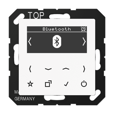 JUNG Цифровое радио DAB + с поддержкой Bluetooth DABABTWW