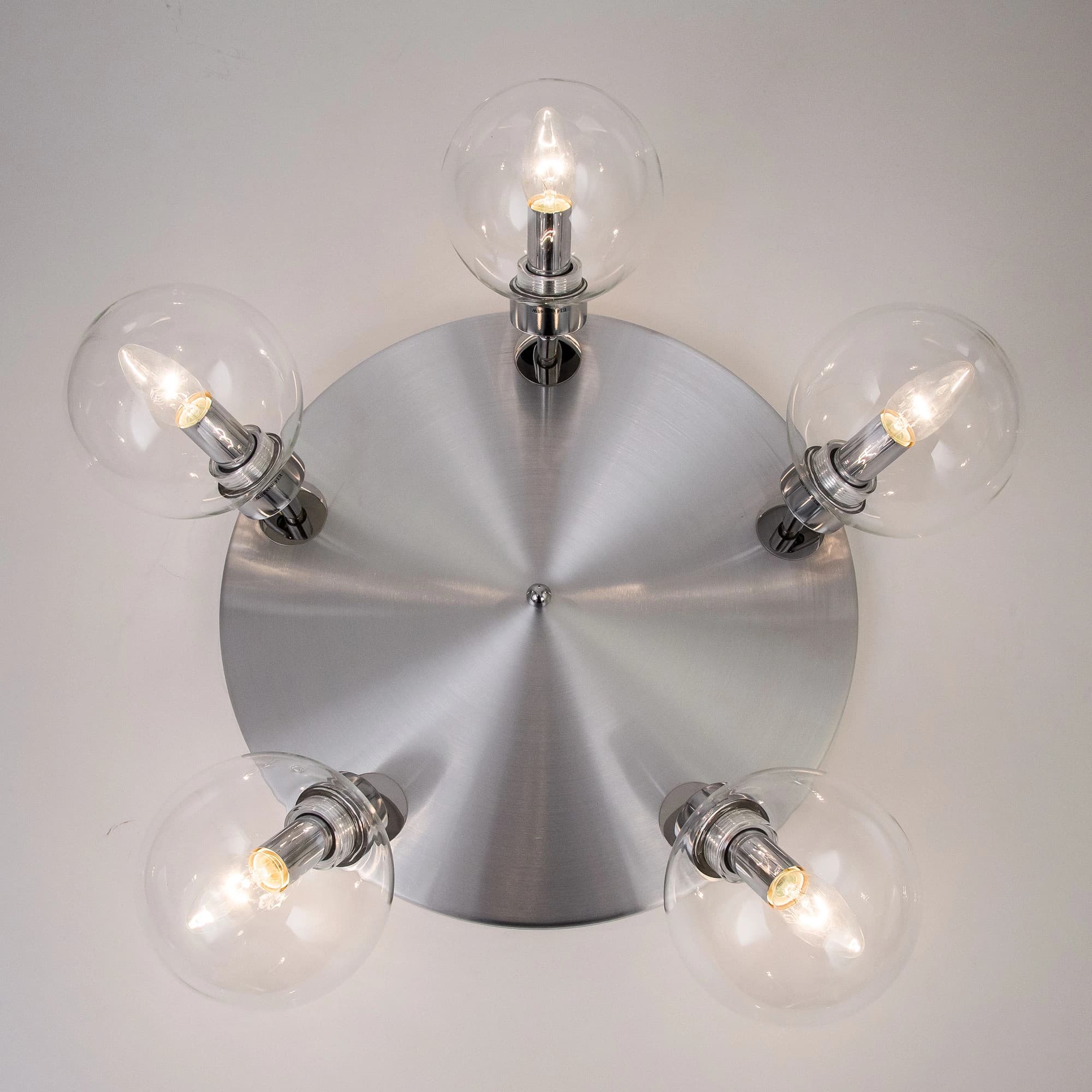 Citilux CL158150 Самба Алюм.+Прозр. Люстра — миниатюра 3