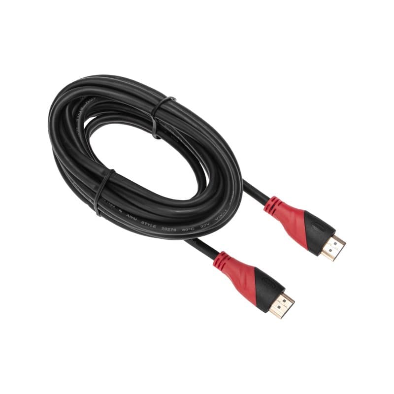 Шнур HDMI - HDMI gold 5М с фильтрами Rexant 17-6206 — миниатюра 1