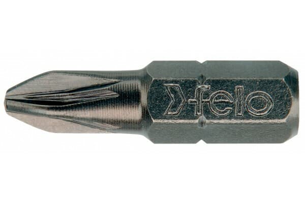 Felo Бита крестовая серия Industrial PZ 1X25, 10 шт в пластиковом боксе 02101016