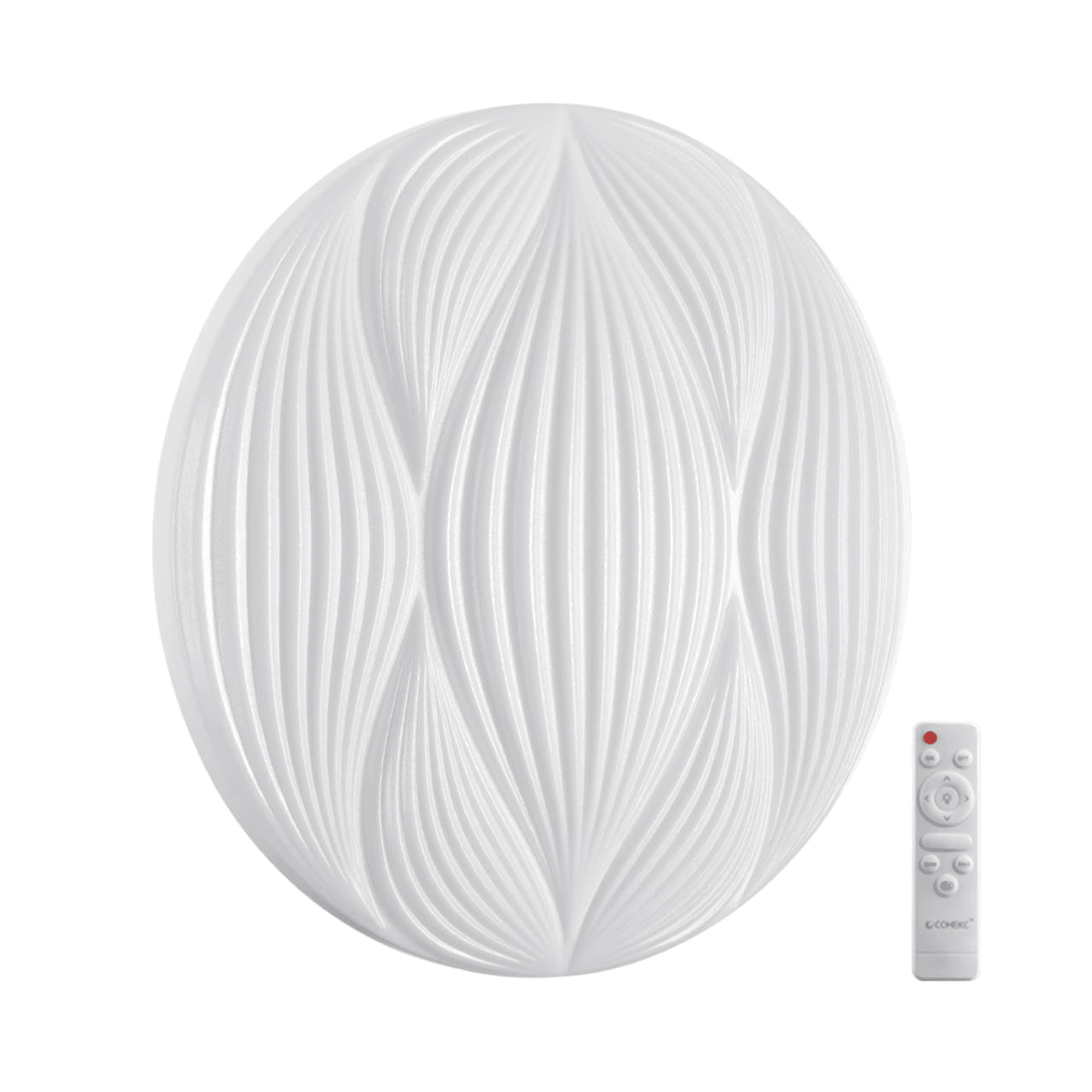 Sonex 7686/DL PALE SN Светильник пластик/белый LED 48Вт 3000-6000К D380 IP43 пульт ДУ HIMAR