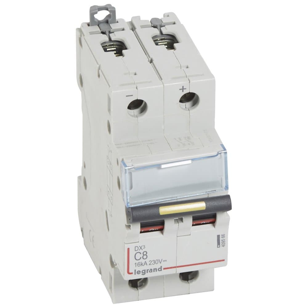 Legrand DX3 DC Автоматический выключатель 2P 8A (С) 10/16kA 409566