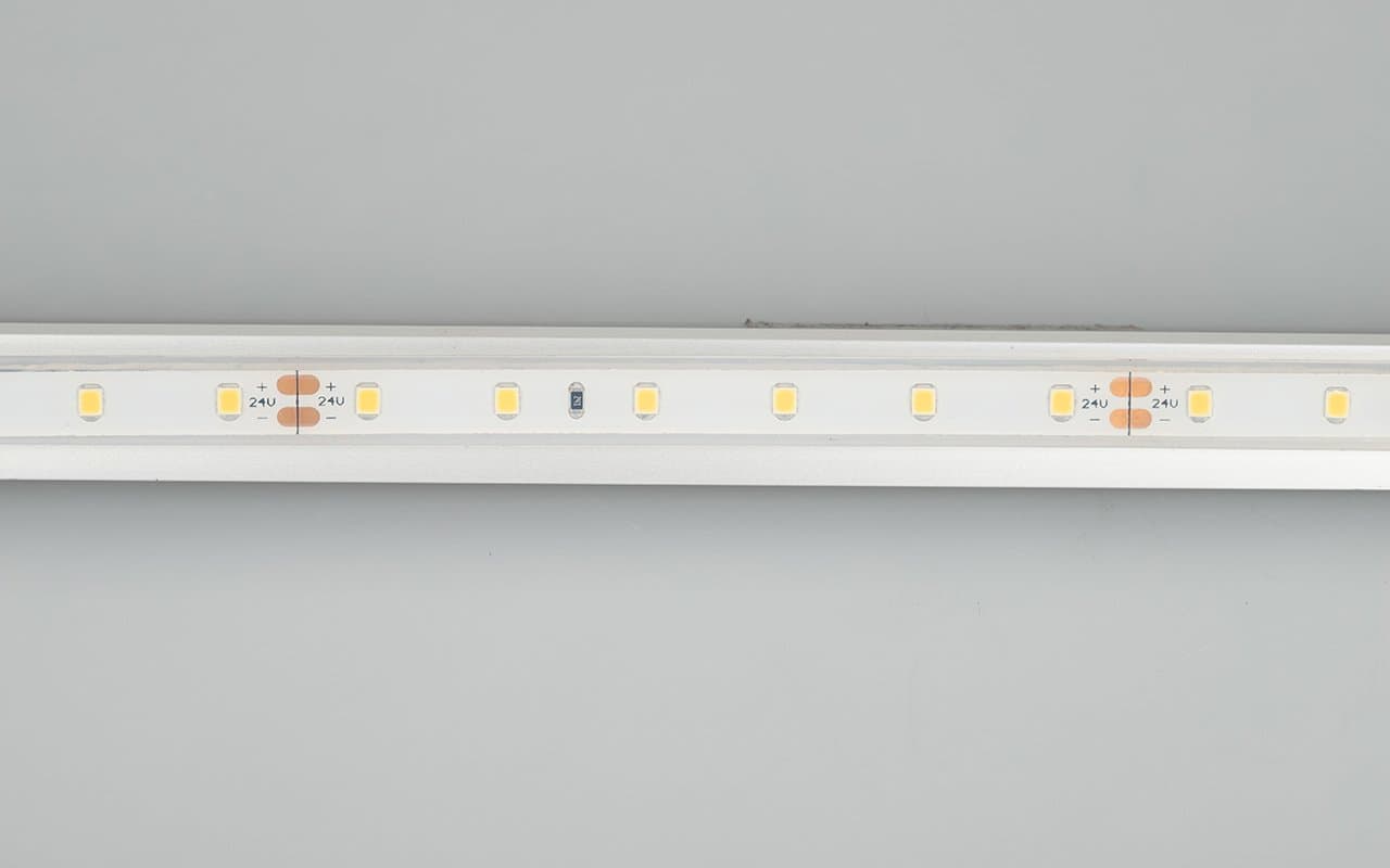 Arlight Лента герметичная RTW-PFS-A60-11mm 24V Warm3000 (4.8 W/m, IP68, 2835, 5m) (-) 034159 — миниатюра 2