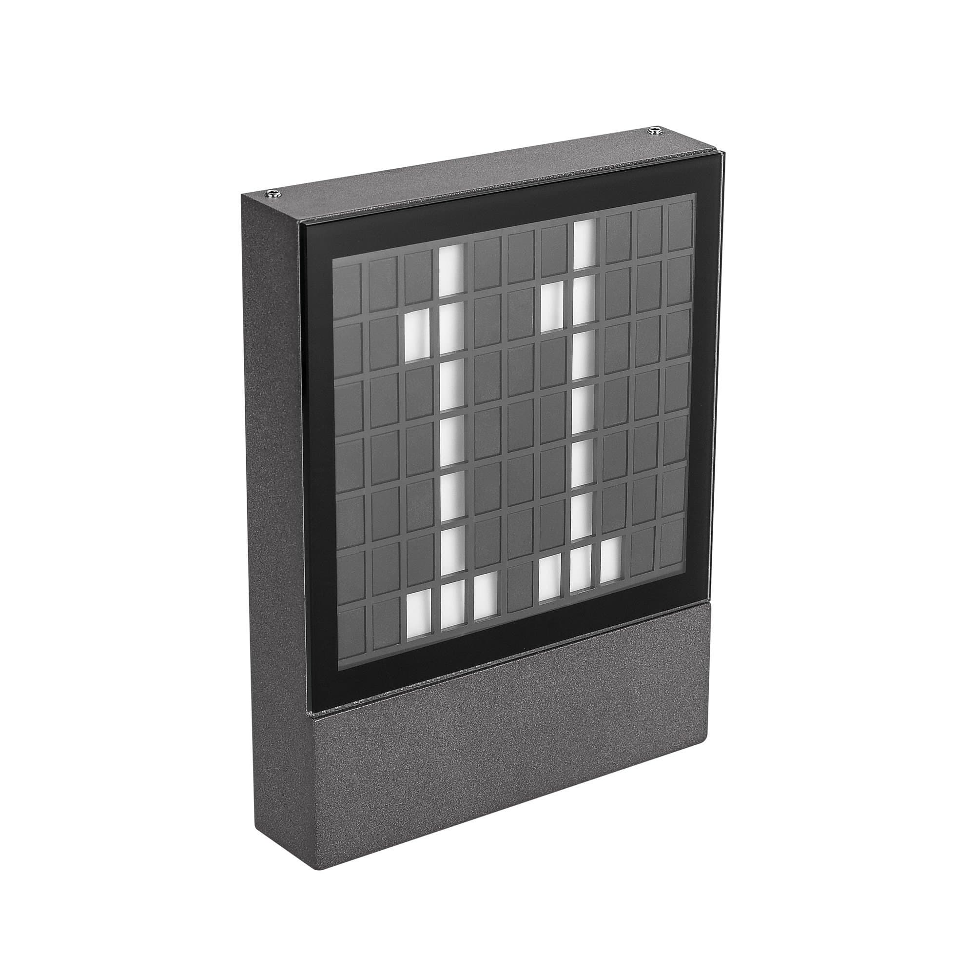 Arlight Светильник LGD-SIGN-WALL-S150x200-3W Warm3000 (GR, 148 deg, 230V) (IP54 Металл, 3 года) 031060 — миниатюра 1