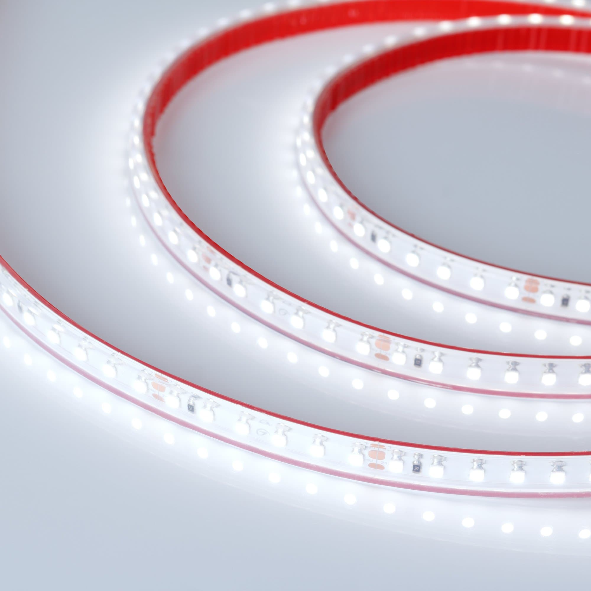 Arlight Светодиодная лента RTW 2-5000PS-50m 24V White6000 2x (3528, 120 LED/m, LUX) (9.6 Вт/м, IP67) 024574 — миниатюра 5