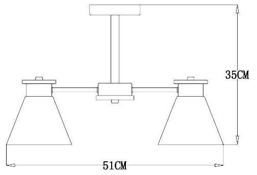 Arte Lamp A1031PL-3WH Люстра потолочная — миниатюра 2