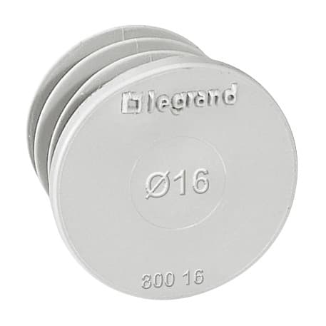 Legrand Заглушка для энергосберегающей встариваемой коробки Batibox 16 мм 080016