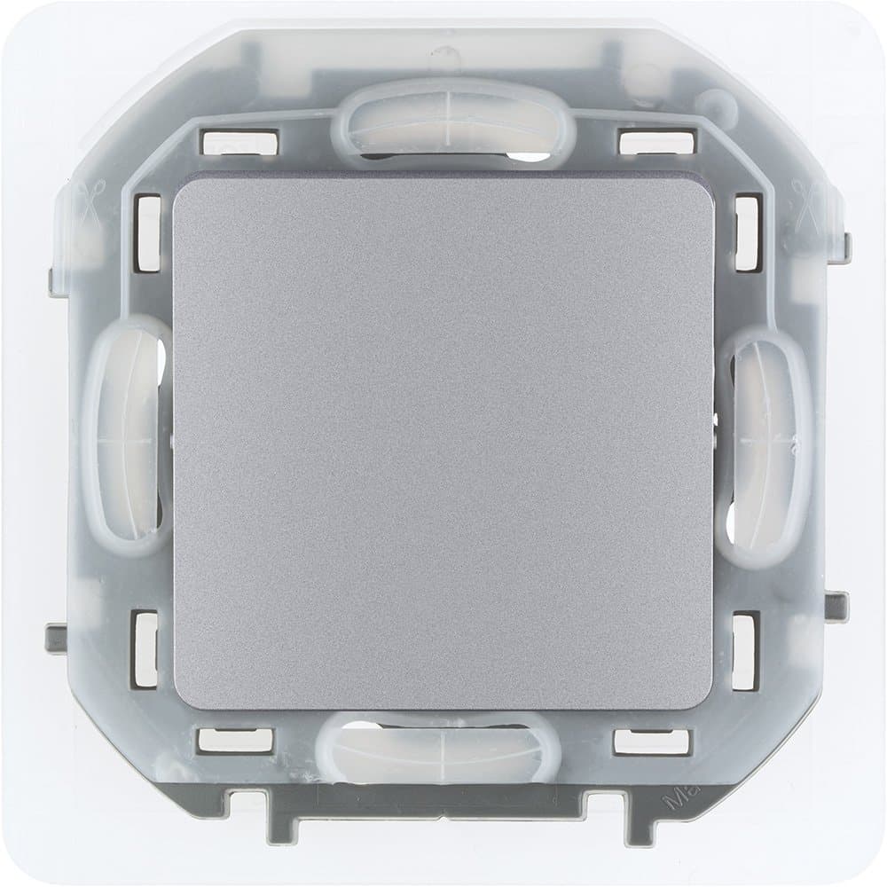 Legrand INSPIRIA Алюминий Переключатель IP44 - 10 AX - 250 В 673672 — миниатюра 1