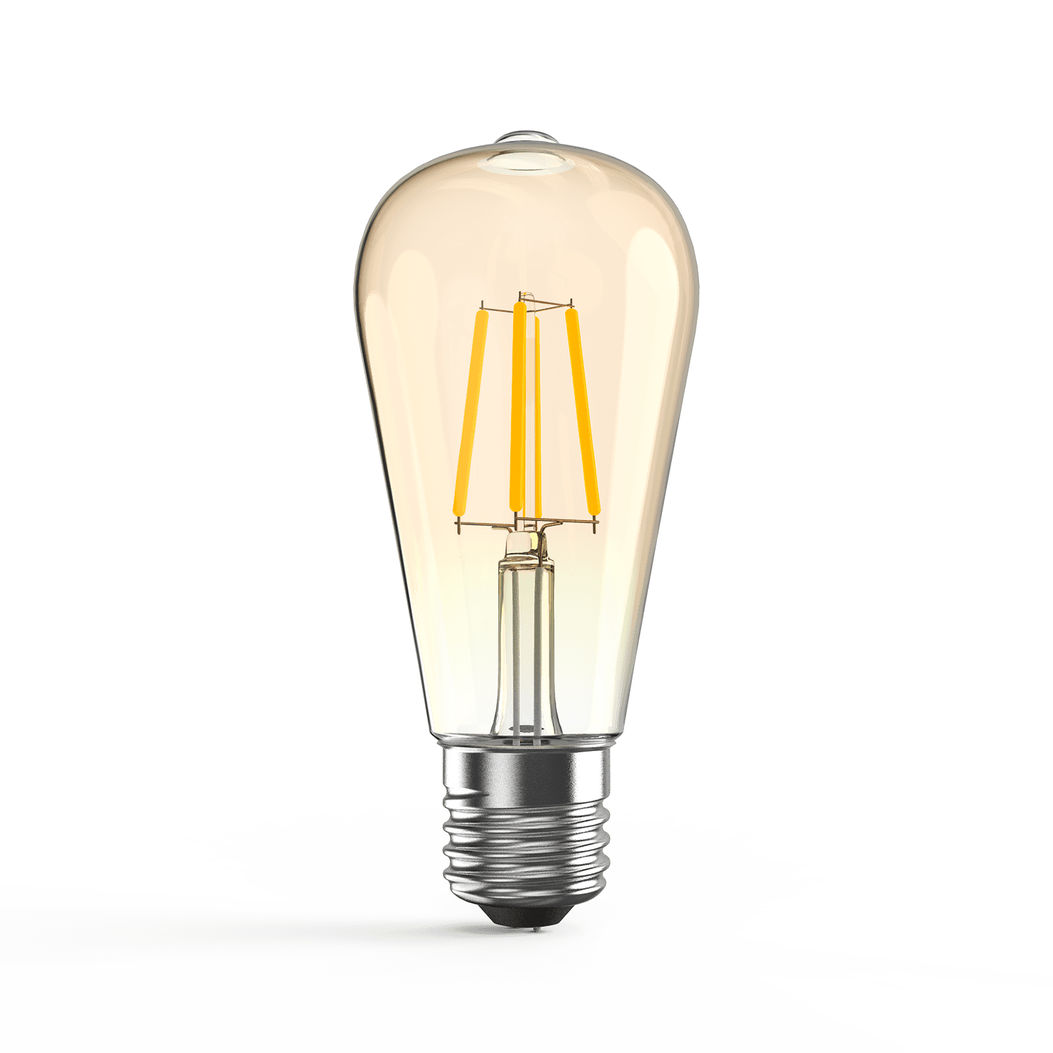 Gauss Лампа Filament ST64 6W 620lm 2400К Е27 golden диммируемая LED 1/10/40 102802006-D — миниатюра 8