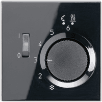 JUNG LS 990 Черный Регулятор теплого пола, 10(4)А FTRLS231SW