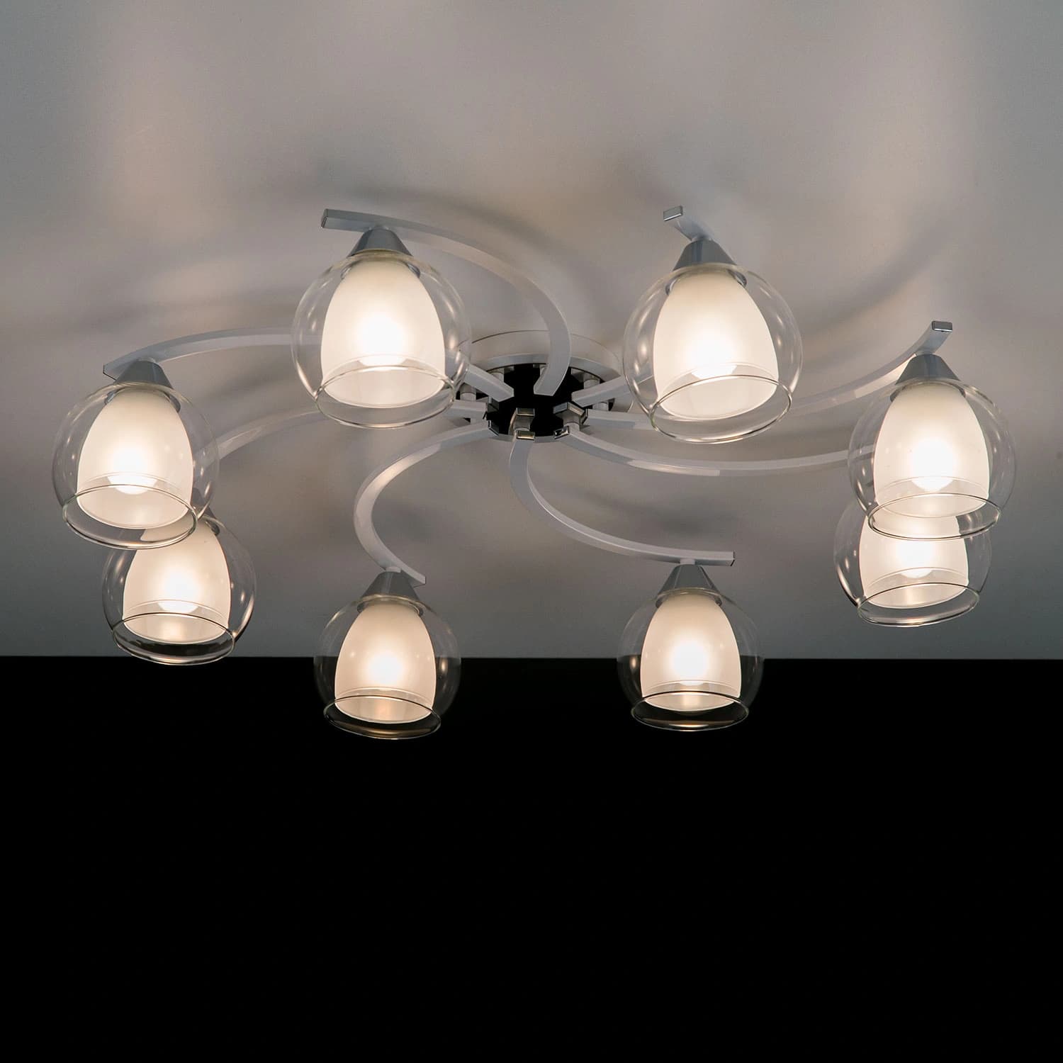 Citilux CL152180 Кристи Белый+Хром Люстра — миниатюра 2