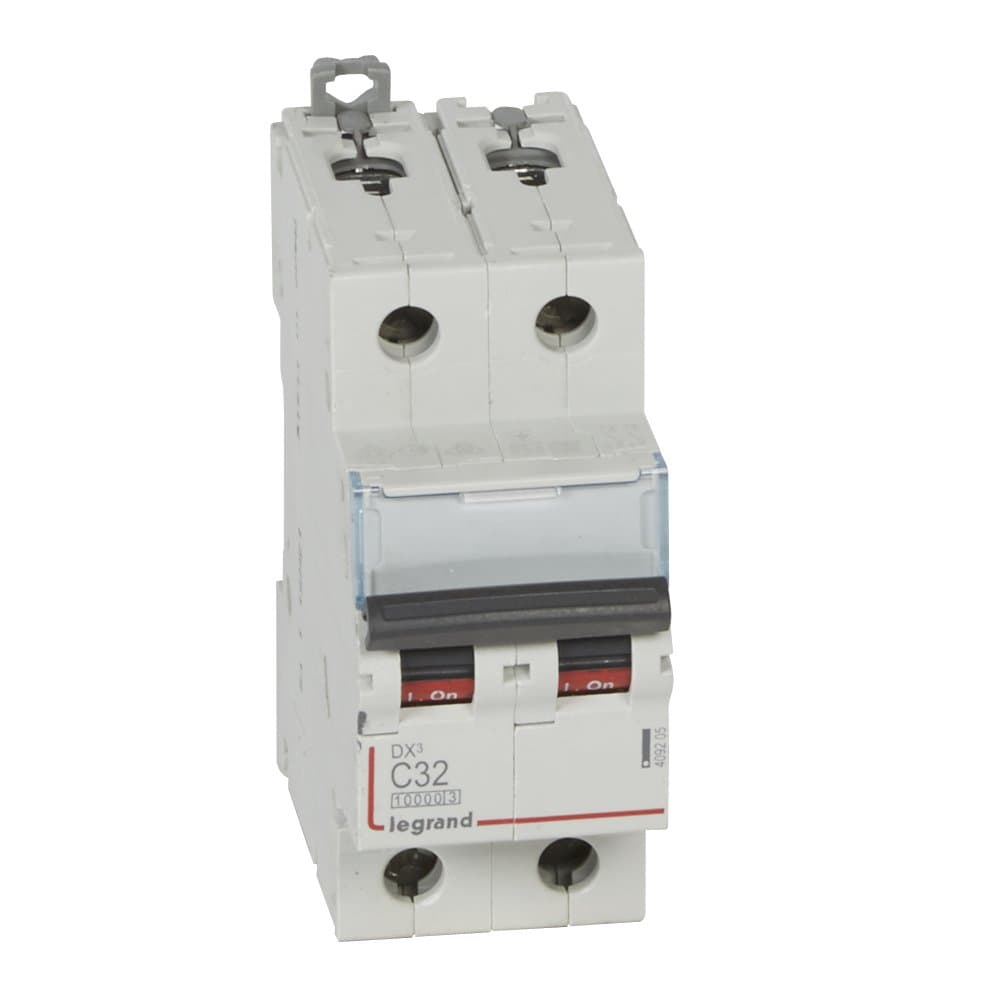 Legrand DX3 Автоматический выключатель 2P 32A (С) 10kA/16kA 409205