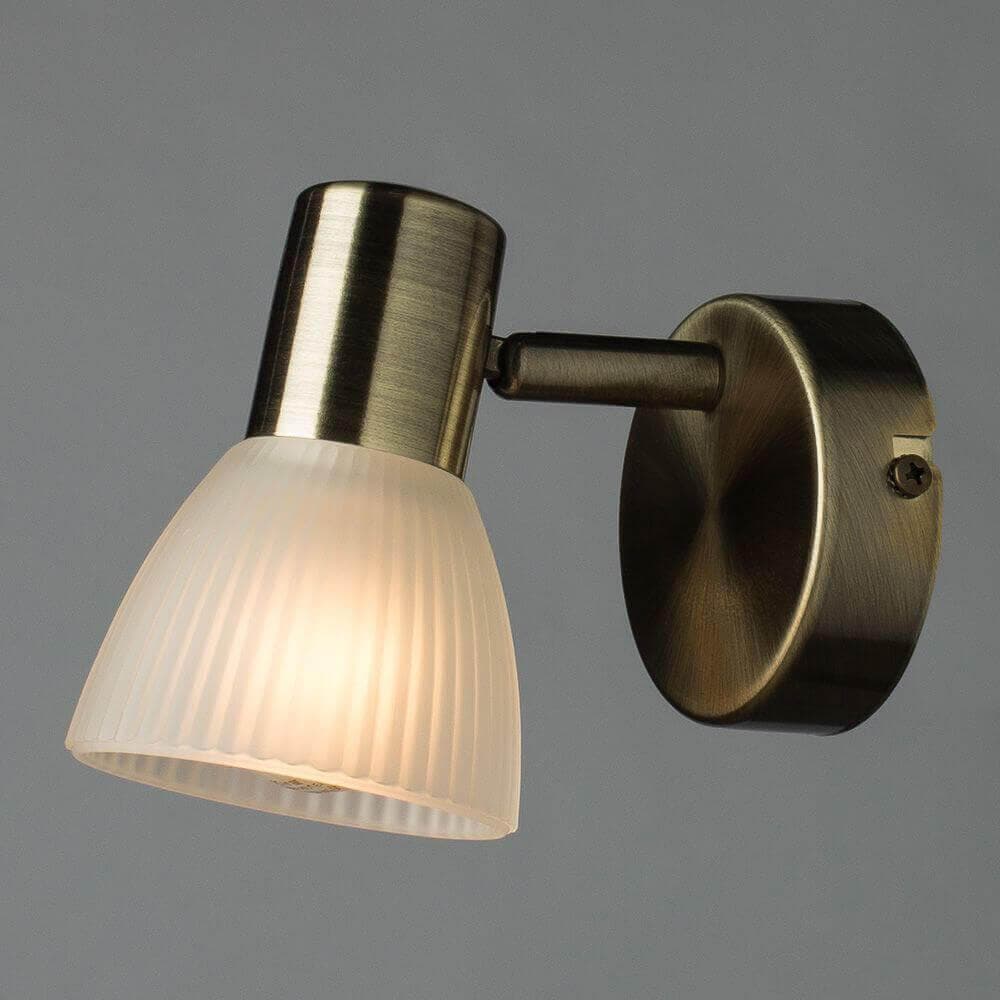 Arte Lamp Parry Бронза/Белый Спот 1x40W 1xE14 A5062AP-1AB — миниатюра 2